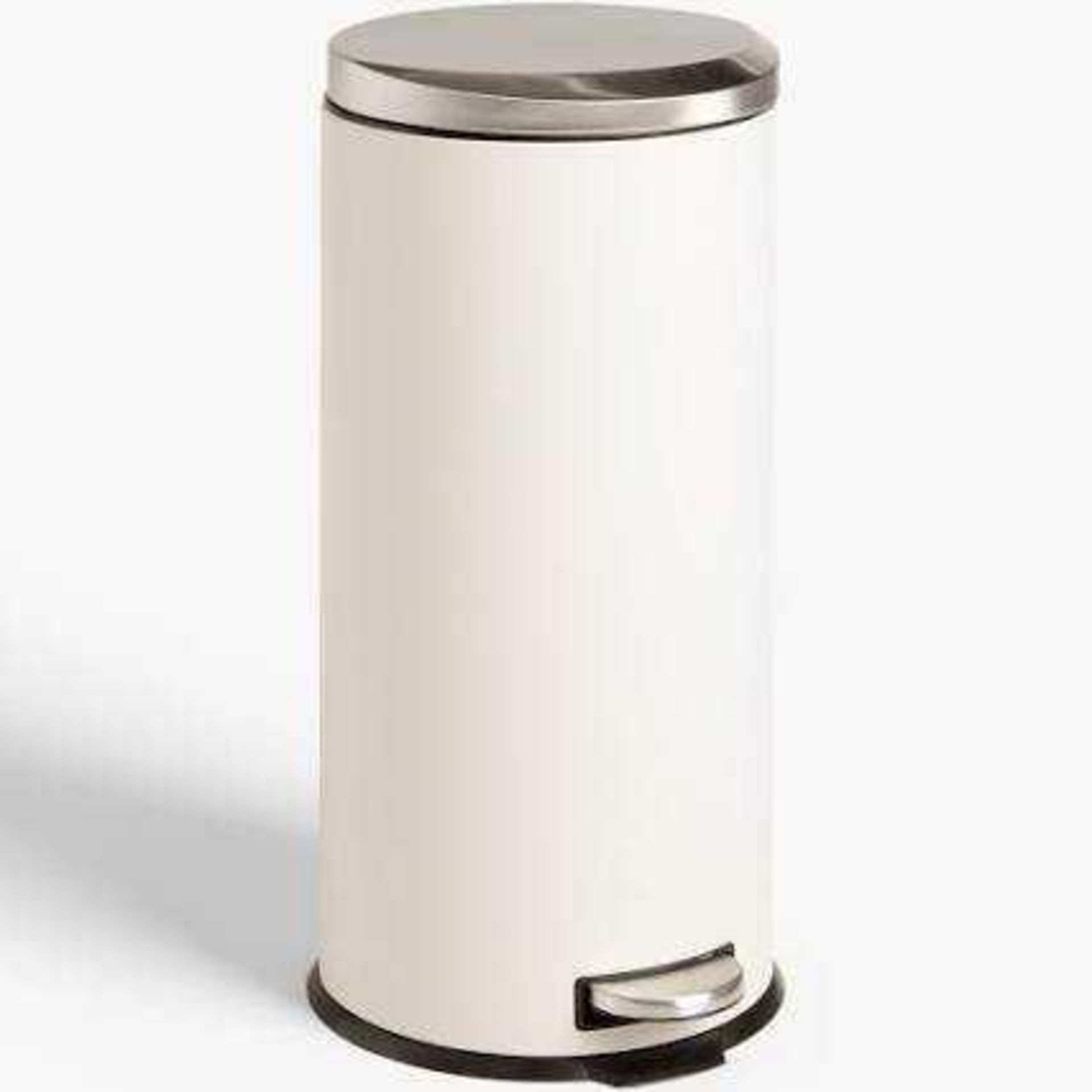 RRP £40 Lot Includes Unbagged/Unboxed Cream Pedal Bin(In Need Of Attention Lid Is Snapped)(H)