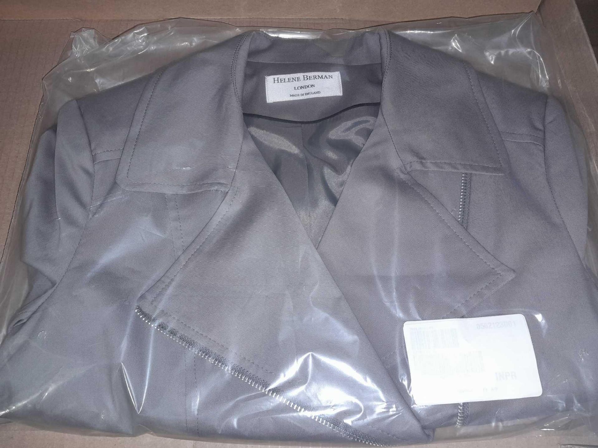 RRP £180 Lot To Contain Grey Helene Berman Biker Jacket Size 10 - Image 2 of 3