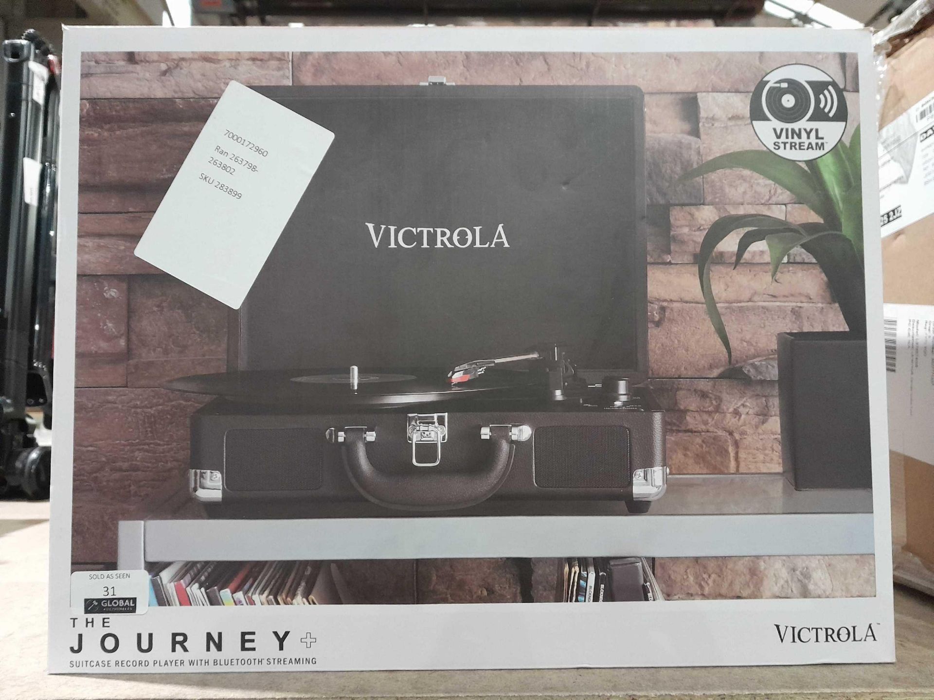 RRP £70 Lot Includes Victrola Record Player With Bluetooth Streaming(New)(H) - Image 3 of 3