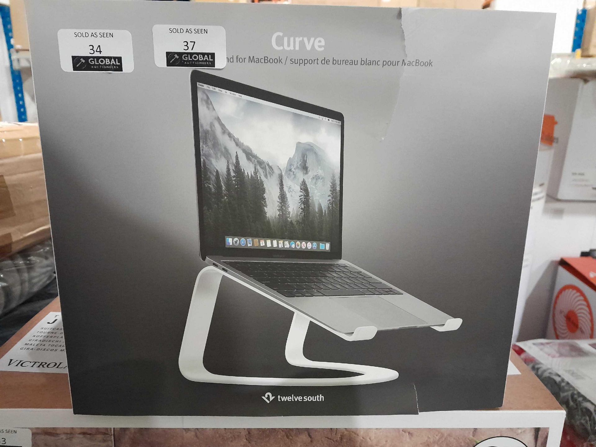RRP £60 Boxed Twelvesouth Curve MacBook Stand - Image 2 of 3