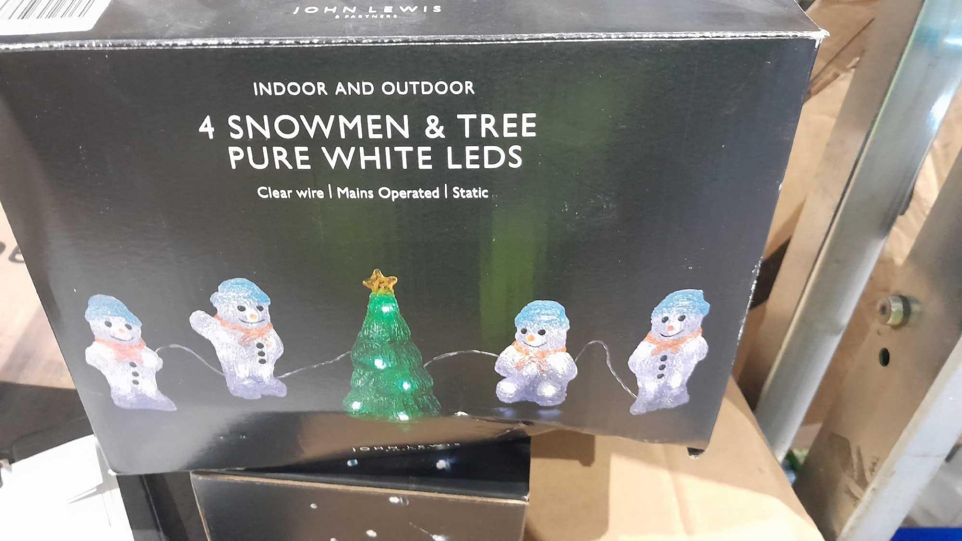 RRP 640 (Approx. 35 Count)Pallet To Contain Snow Flake Lights Wire Lights,Snowballights,Light Up