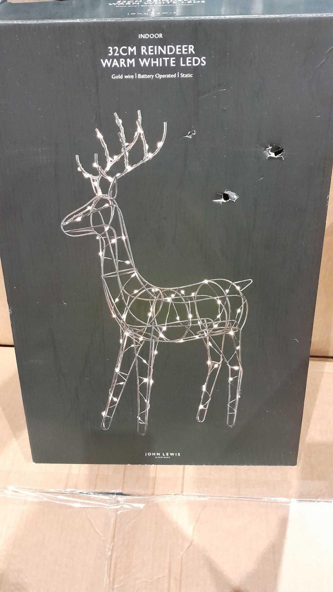 RRP £1255 (Approx. 45 Count)Pallet To Contain Reindeer Light,Decorations,Wrapping Paper,Crackers,A