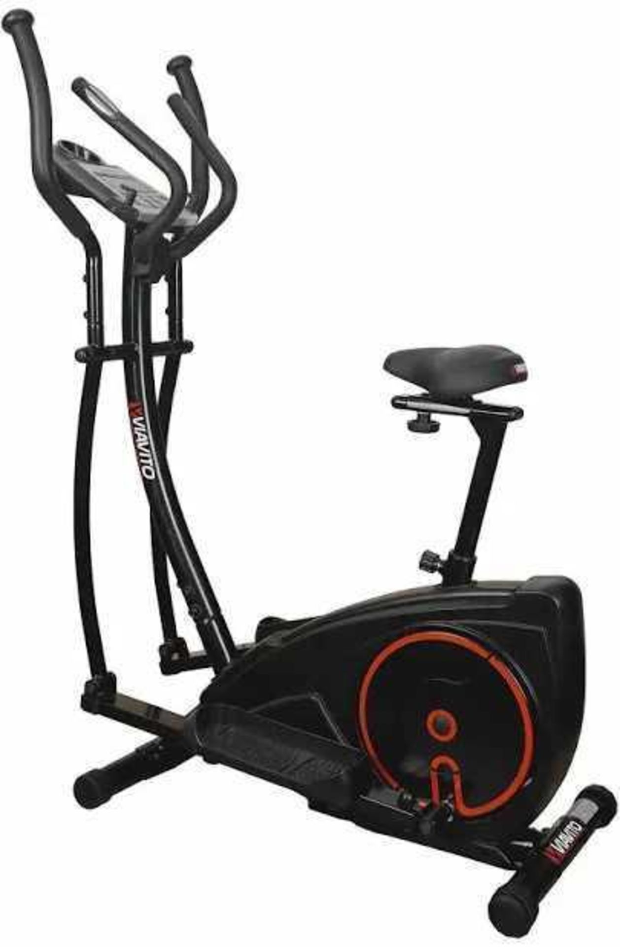 RRP £280 Lot To Contain Viavito Setry 2 In 1 Bike /Elliptical Trainer