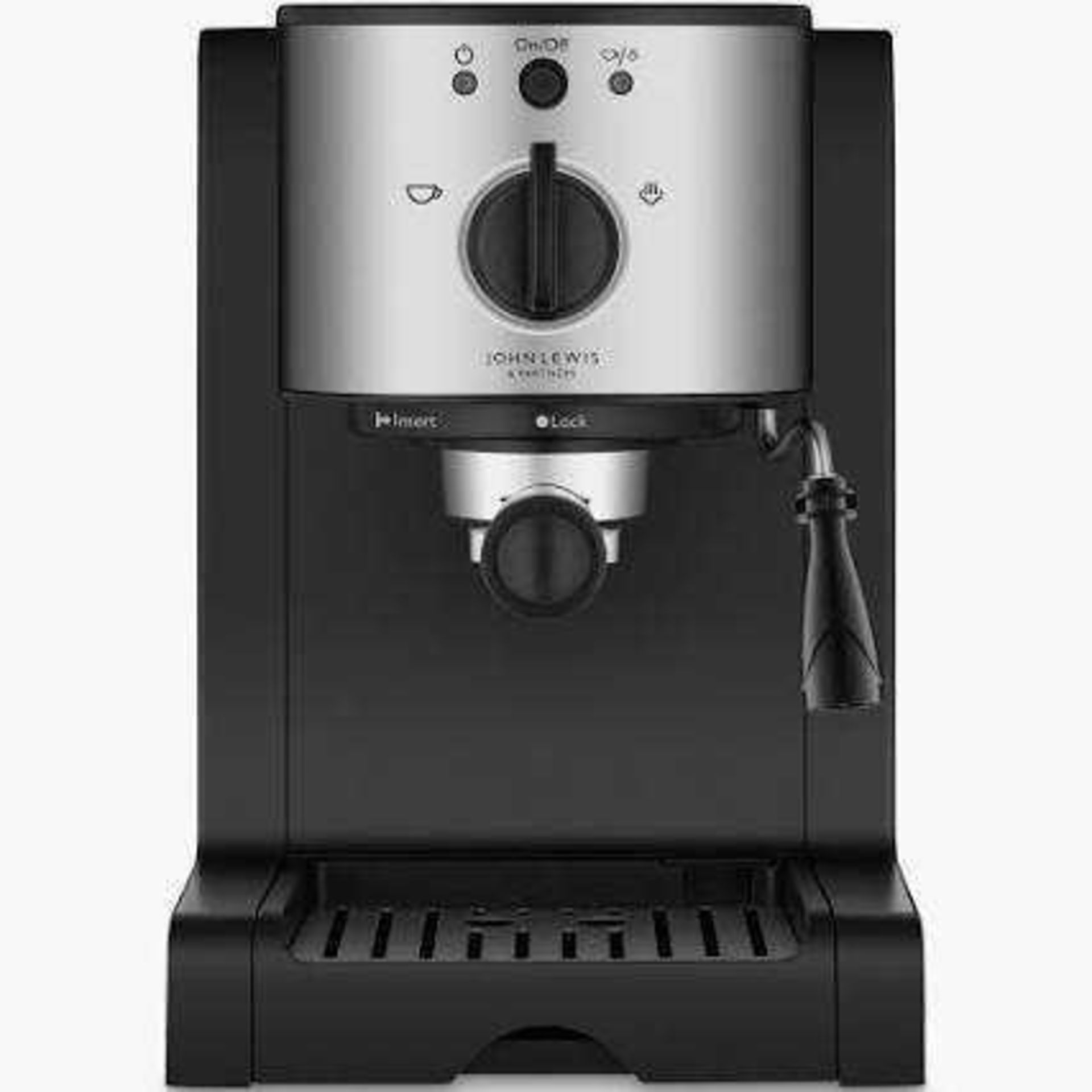 RRP £185 Lot To Contain 2 John Lewis Espresso Coffee Machines & A 2 Slice Toaster - Image 2 of 6