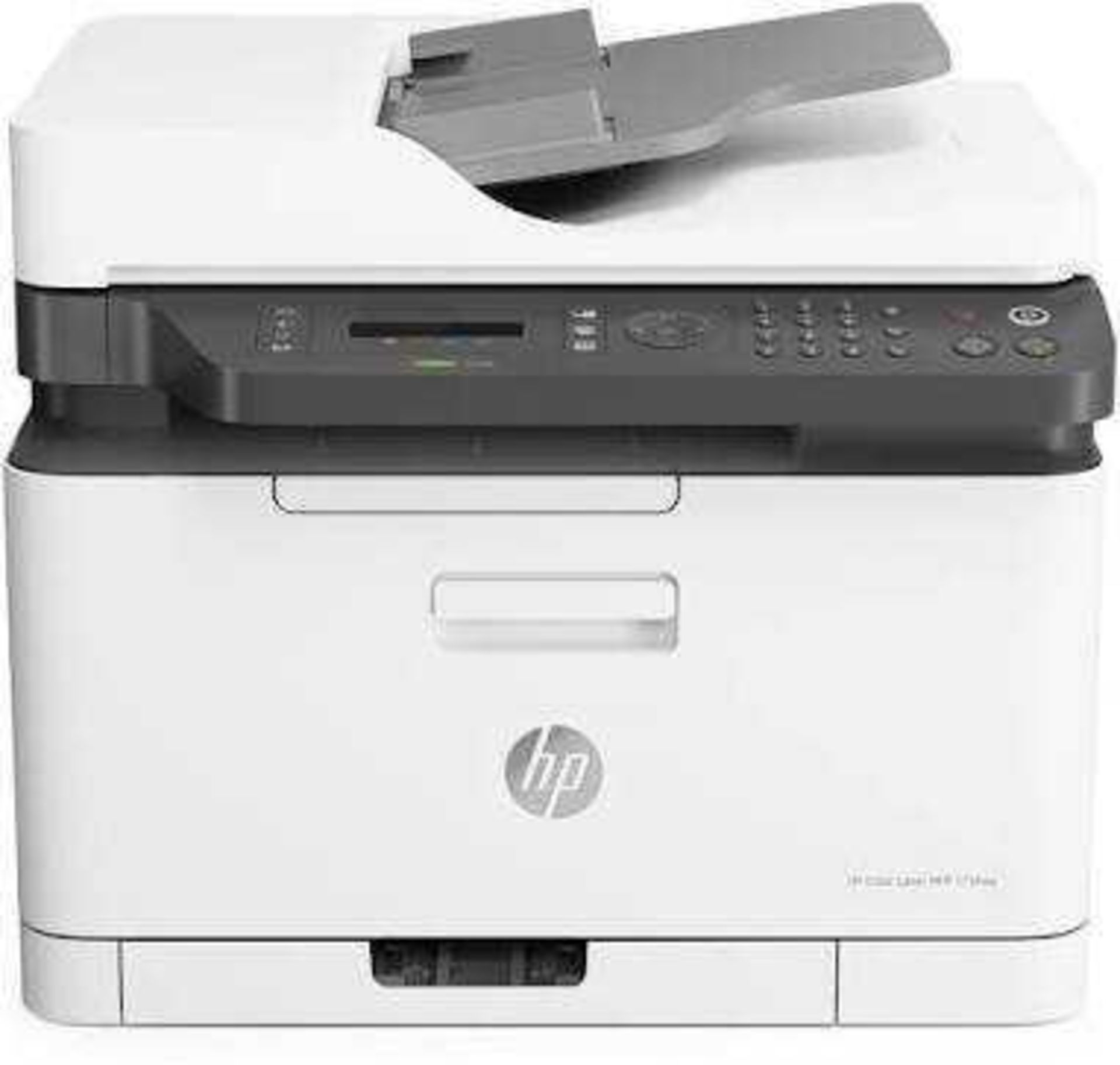 RRP £330 Lot To Contain Hp Colour Laser Mfp179F Printer White