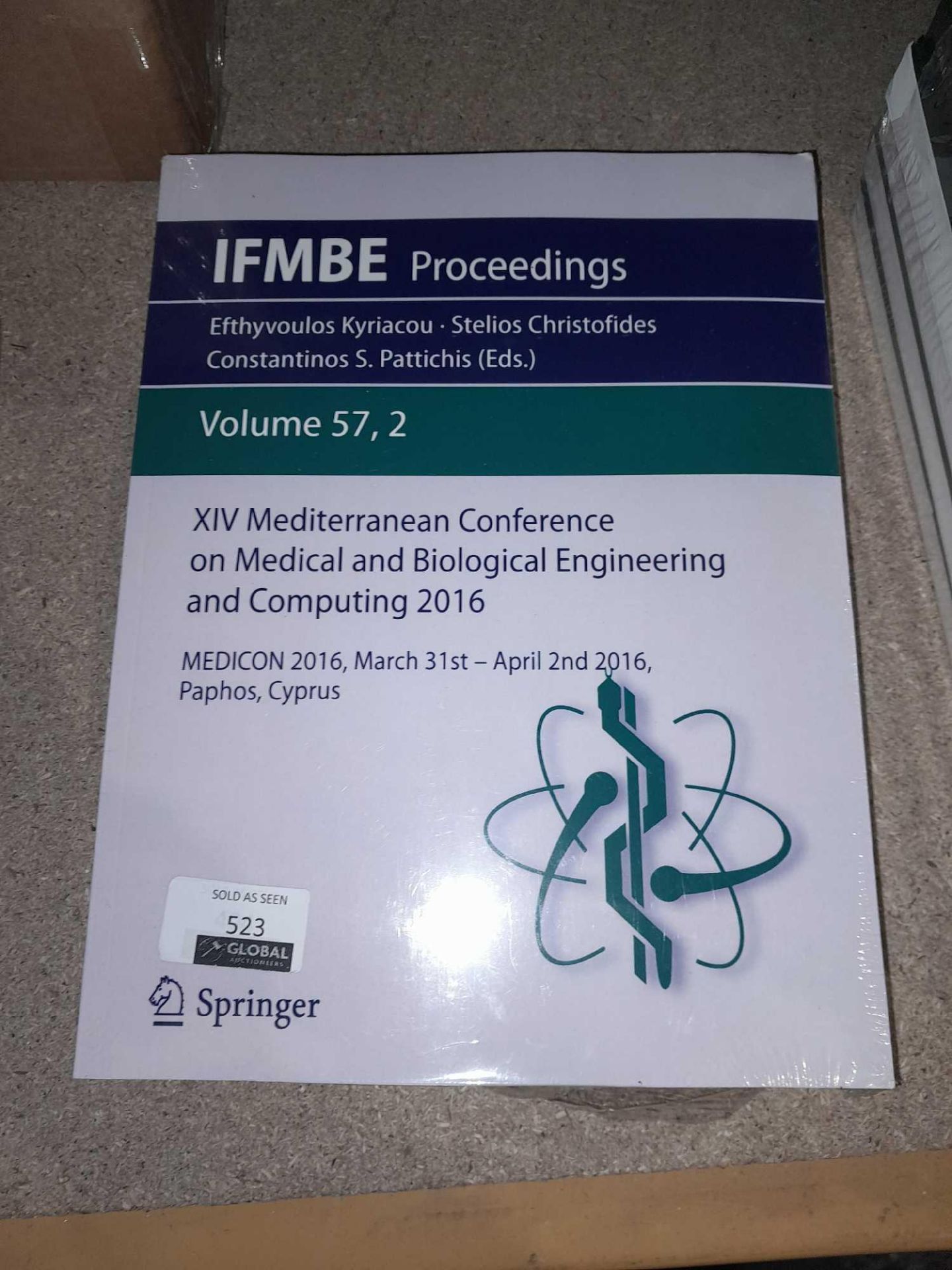 RRP £200 Lot To Contain Ifmbe Proceedings Volume 57,2 - Image 2 of 2