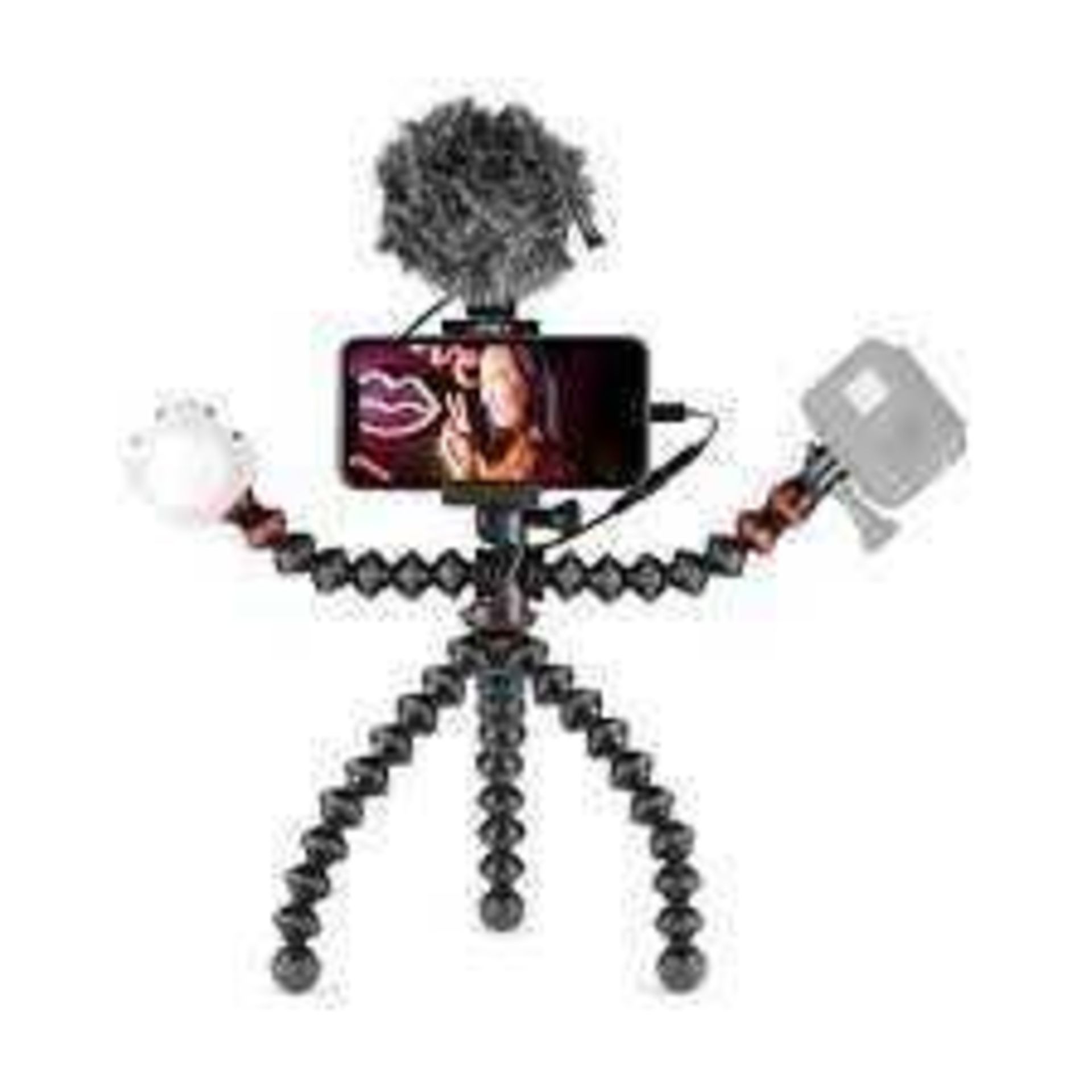 RRP £200 Lot To Contain Gorilla Pod Mobile Vlogging Kit - Image 2 of 4