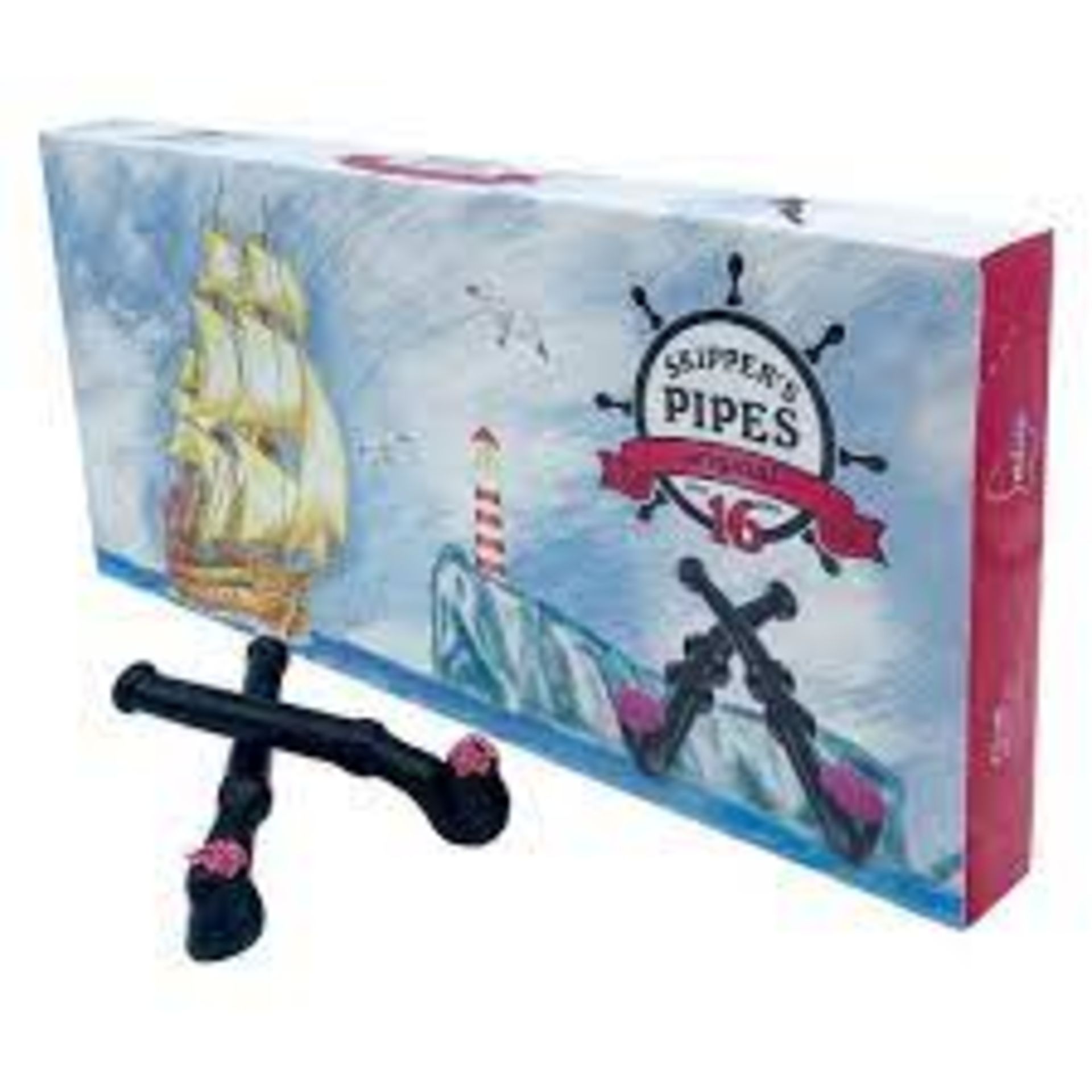 RRP £152 (Approx. Count 25) spW51I6071e (2) 18 x Malaco Skippers Liquorice Pipes - 16 Pack 1 x IRN-