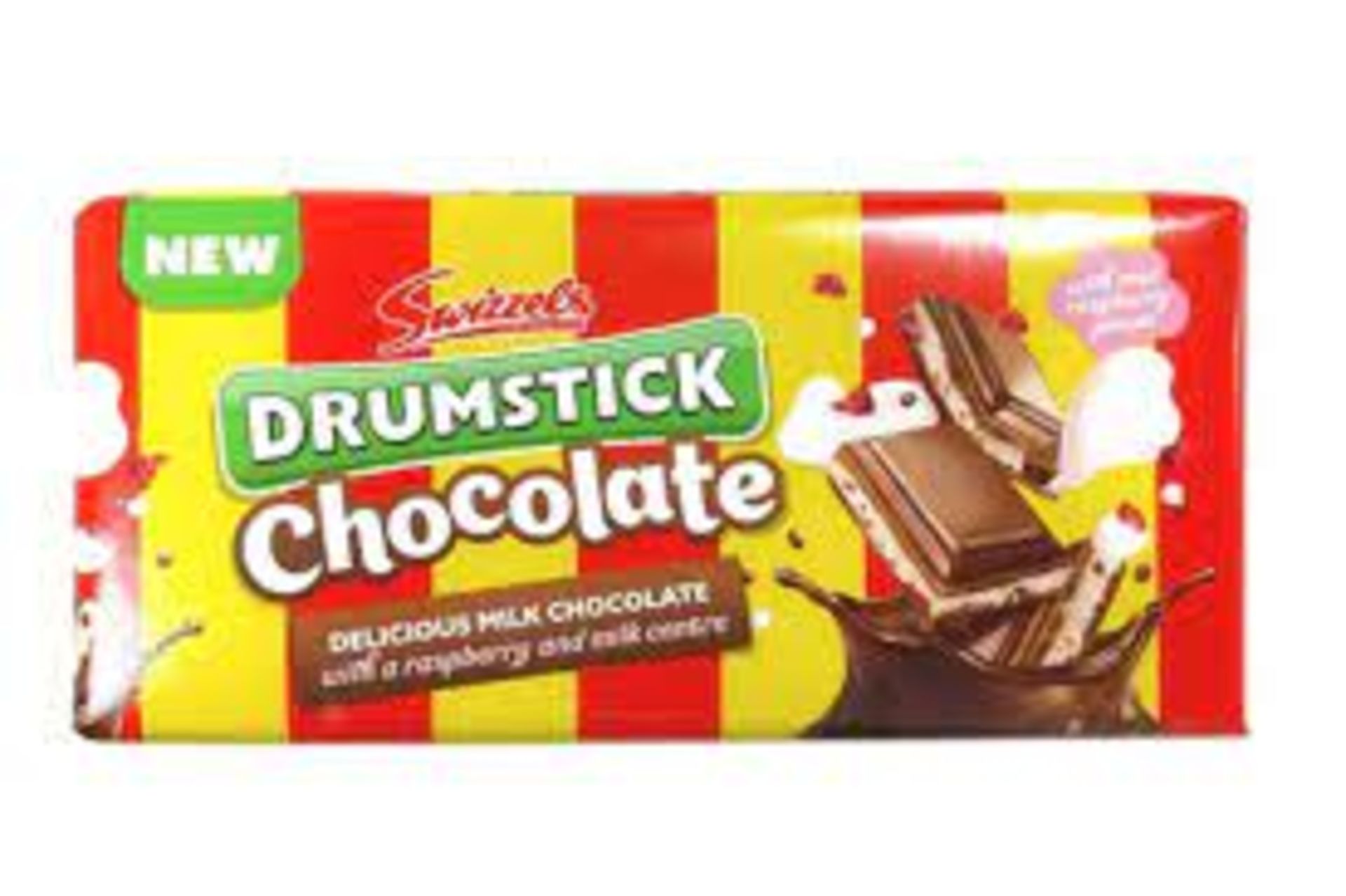 RRP £1687 (Approx. Count 117) spW53G5294P (2) 99 x Swizzels Drumstick Chocolate , Raspberry and Milk