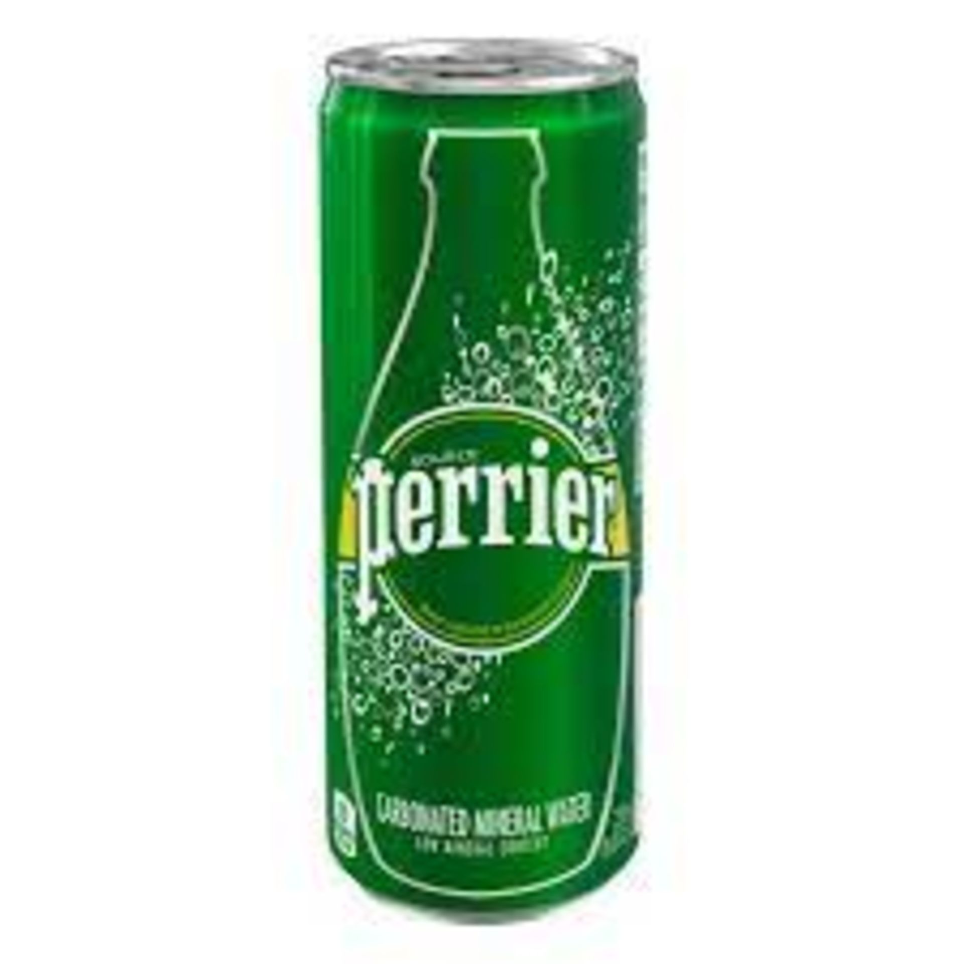 RRP £1288 (Approx. Count 90) spW45n7299f 90 x Perrier Sparkling Natural Mineral Water Cans