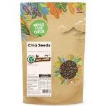 RRP £1073 (Approx. Count 52) spW37c7815t (2) 45 x Wholefood Earth Chia Seeds 2kg | GMO Free |