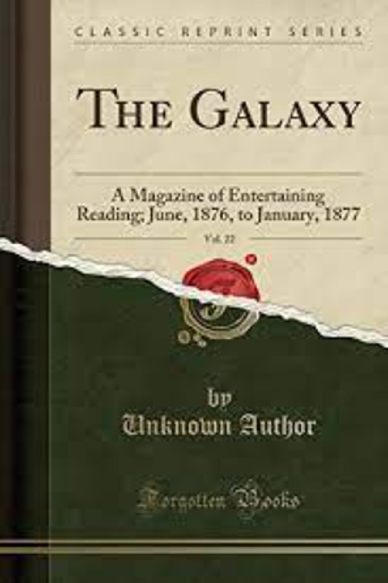 RRP £1027 (Approx. Count 17)(B37) spW50H9631P "The Galaxy, Vol. 22: A Magazine of Entertaining