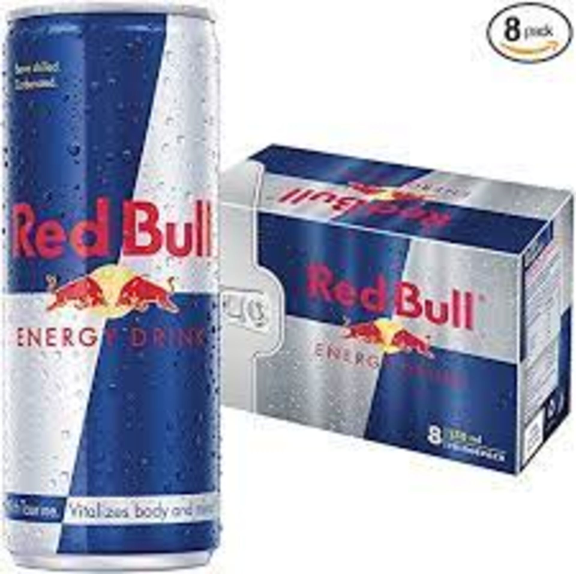 RRP £170 (Approx. Count 14)  spW32m3803C (2) 2 x Red Bull Energy Drink, 8 X 250Ml 1 x PG Tips 200