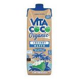 RRP £1996 (Approx. Count 76) Spw26U1869U  72 x Vita Coco - Organic Pure Coconut Water (1L x 6) -
