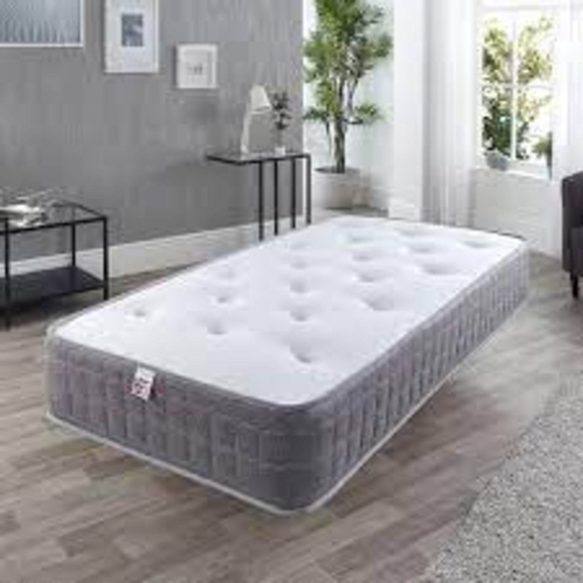 RRP £121 Wayfair Sleep Open Coil Mattress Size: Small Double (4')Irea1858.71350920 (Condition