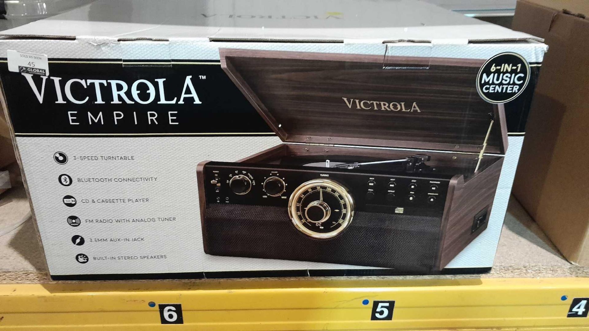 RRP £180 Lot To Contain Boxed Victrola The Empire Bluetooth Turntables - Image 2 of 2