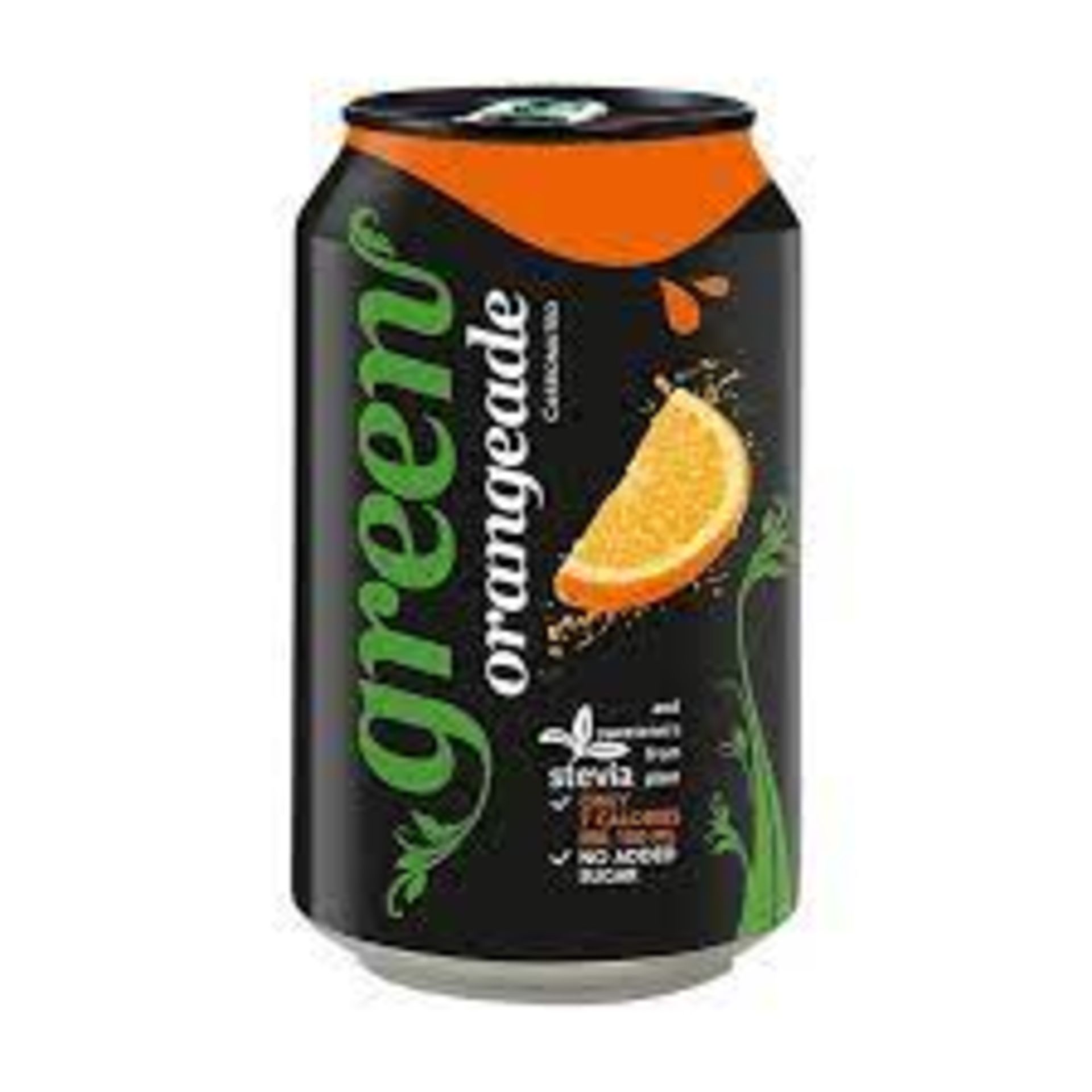 RRP £571 (Approx. Count 33) spW26Y4683e 22 x Green Orangeade Cans 24 Pack, No Added Sugar Soft