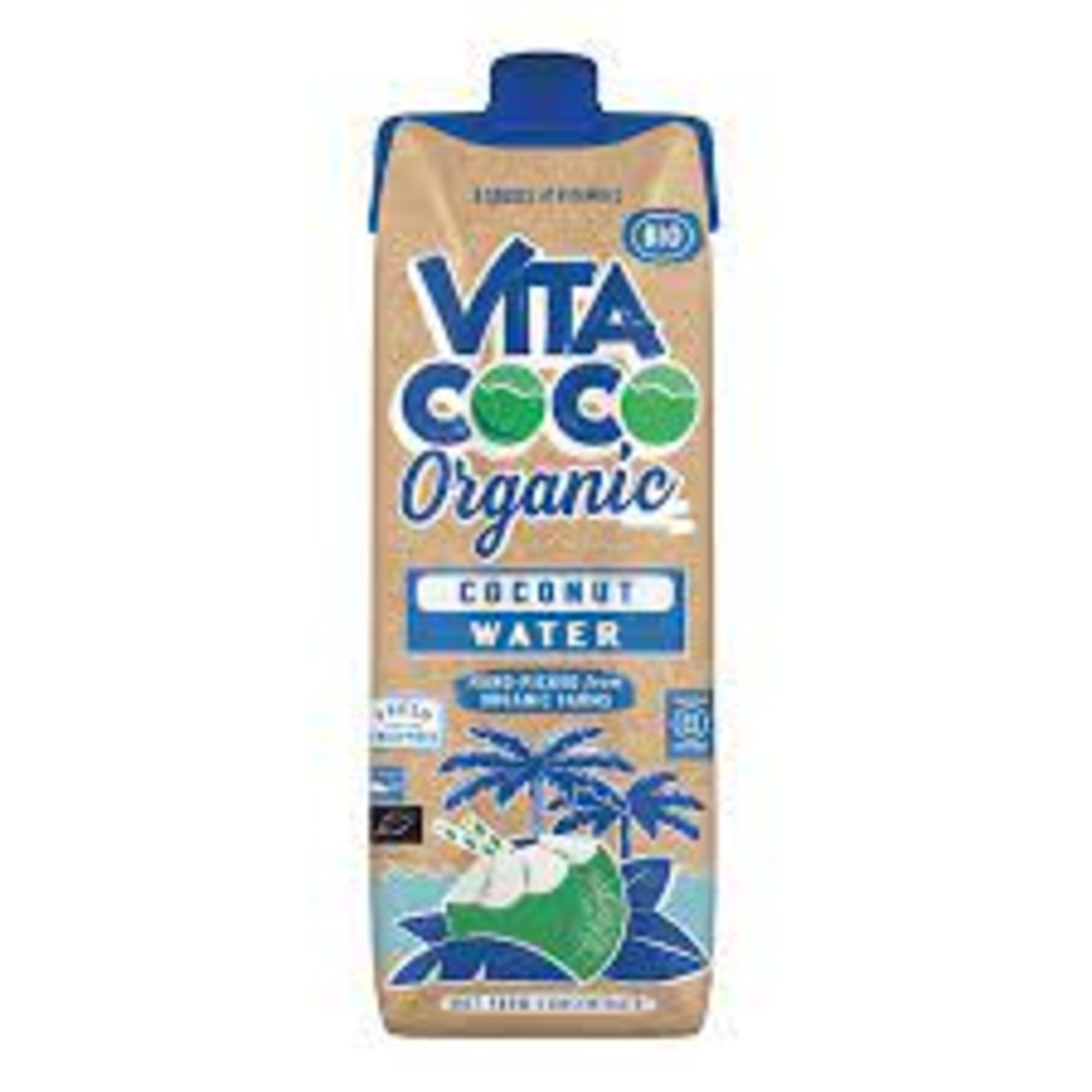 RRP £1996 (Approx. Count 76) Spw26U1869U  72 x Vita Coco - Organic Pure Coconut Water (1L x 6) -