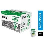 RRP £538 (Approx. Count 38)(A22) spW26Y3953o  9 x LAKELAND Semi-Skimmed Milk Pots (Pack of 120)