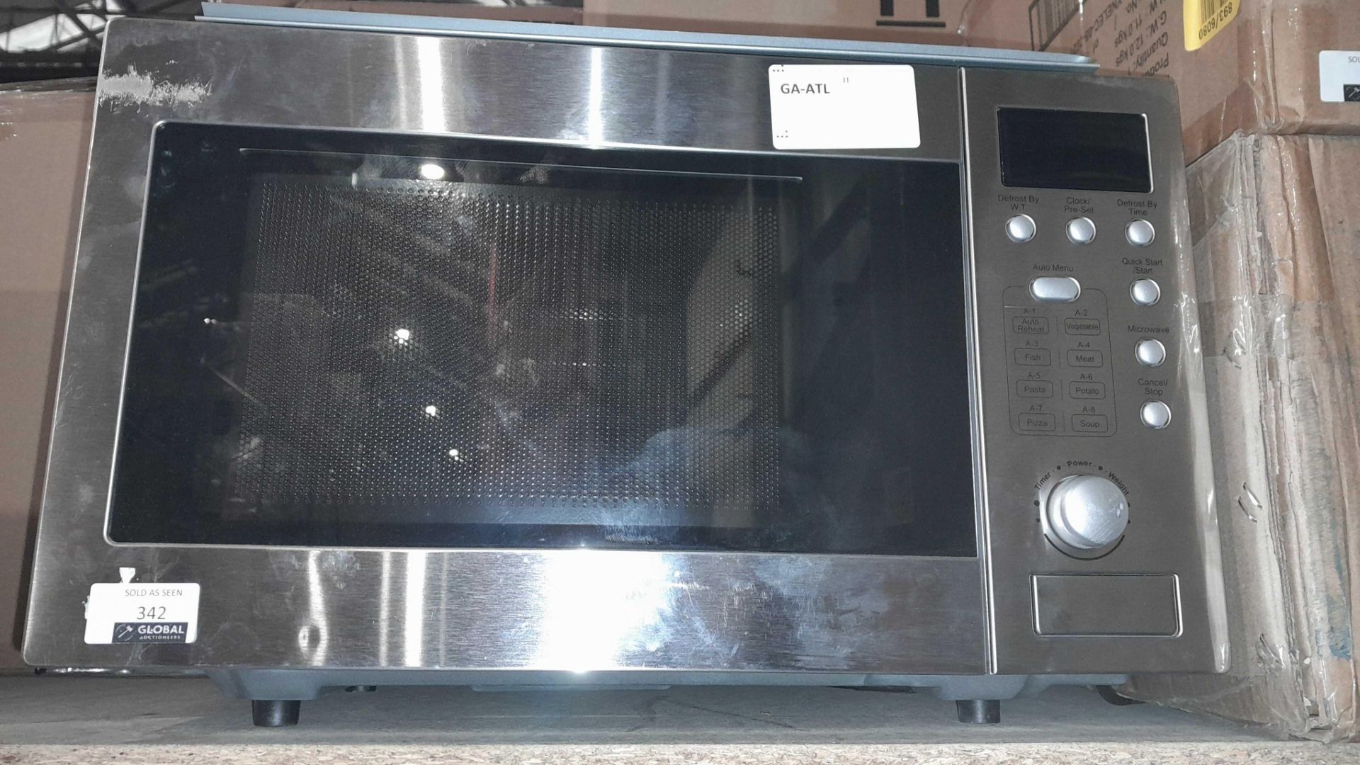RRP £150 Lot To Contain Microwave Oven In Silver -Bmsw20.1 - Image 2 of 2