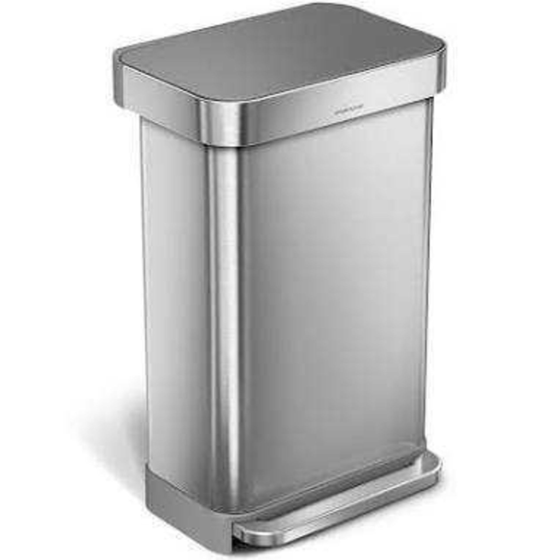 RRP £160 Lot To Contain A Boxed Simple human Liner Pocket Pedal Bin