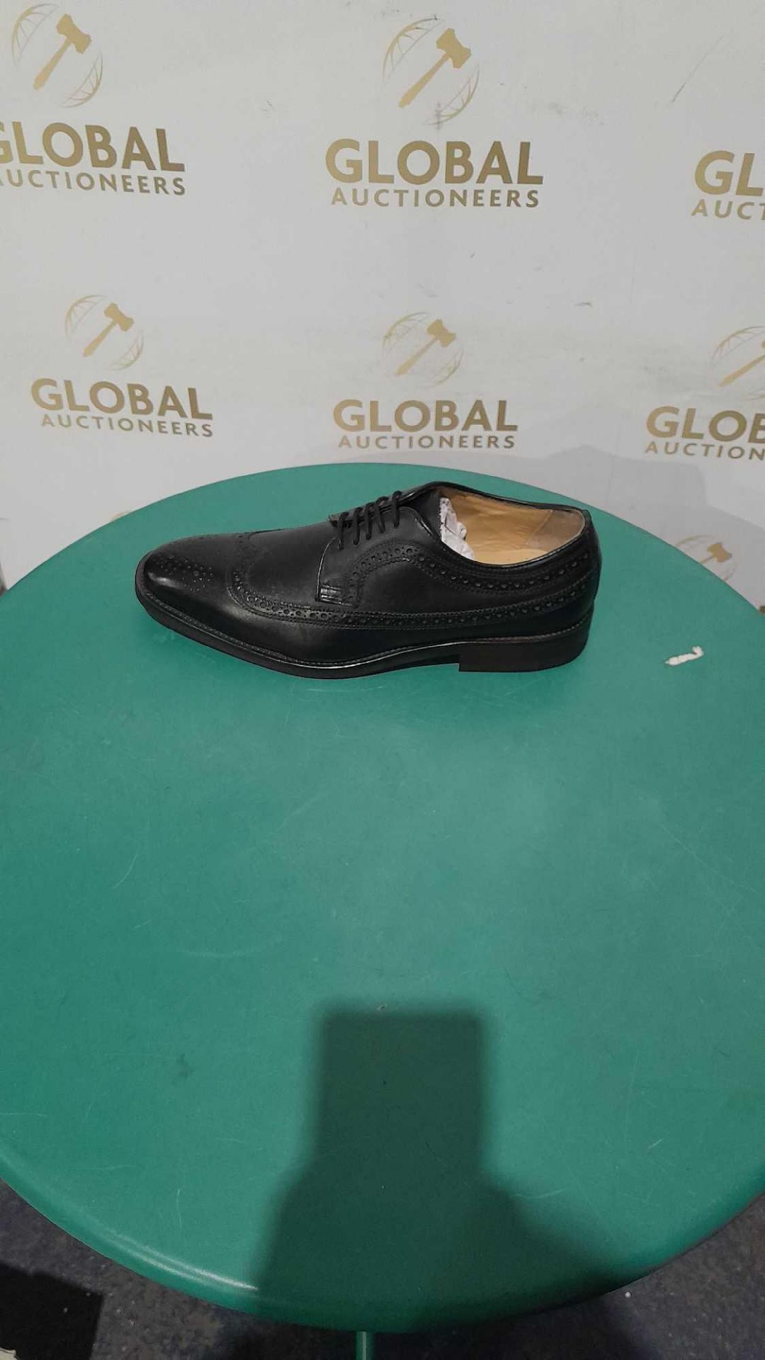 RRP £100 Lot To Contain Cupsole Trainer Black Size 9 & Longford Wingtop Brogue Size 8 In Black - Image 2 of 3