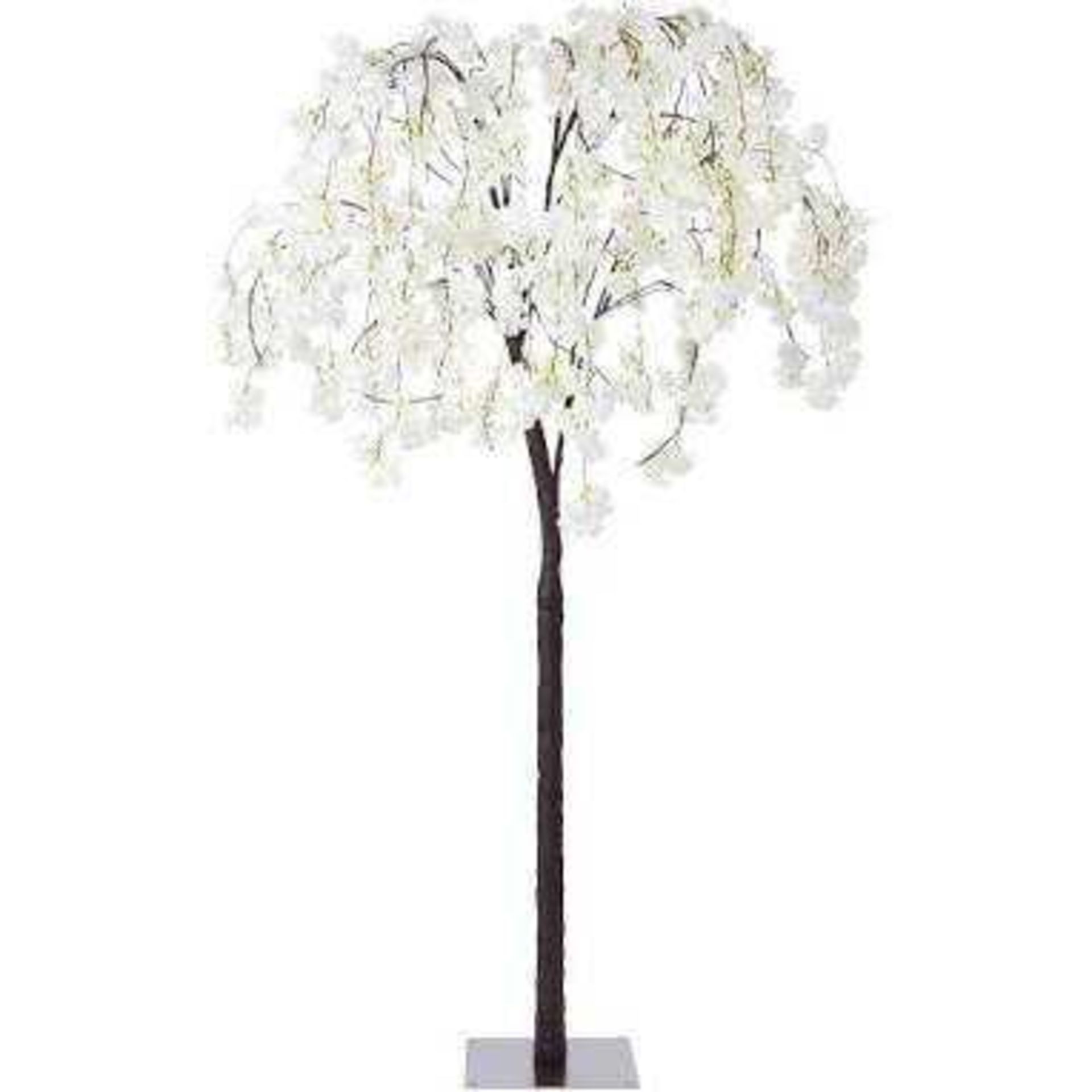 RRP £450 Lot To Contain X3 1.7 Led Pre Lit Cherry Blossom White Flowers