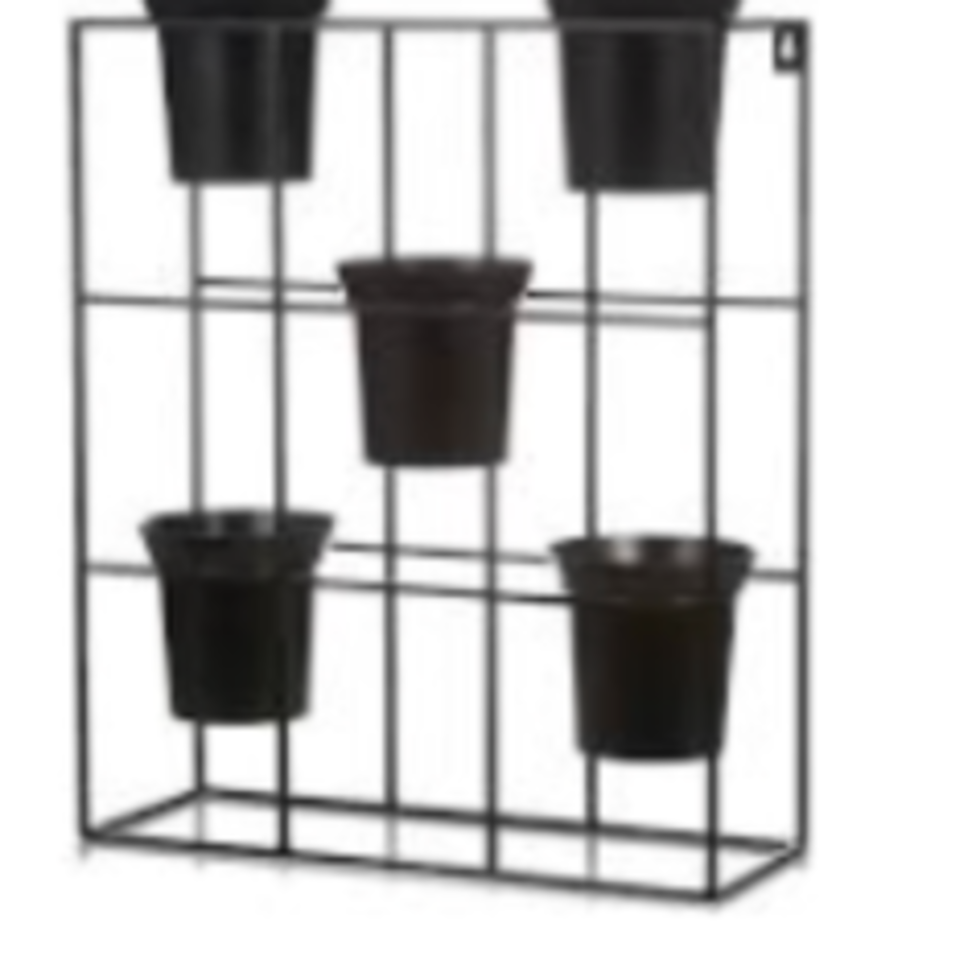 RRP £250 A Lot To Contain X5 My Garden Stories 5 Pot Wall (Like New) (A)