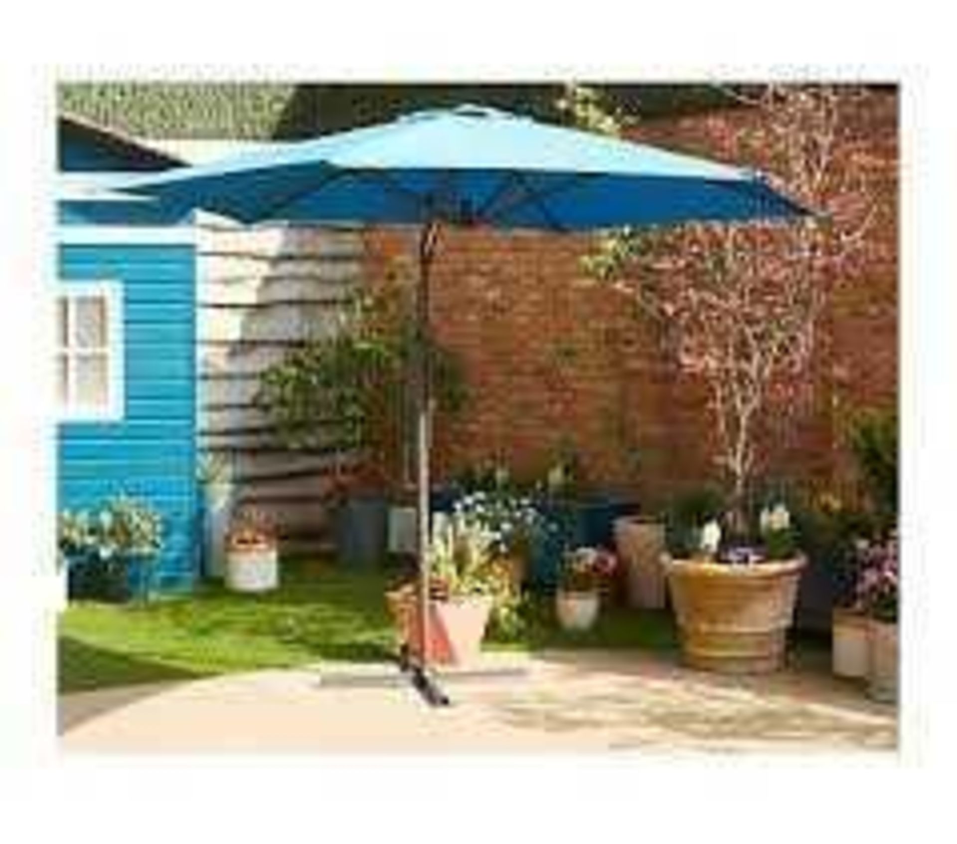 RRP £130 Lot To Contain Easy Up Umbrella In Grape , 5 In 1 Garden Tool & Premium Umbrella Xl