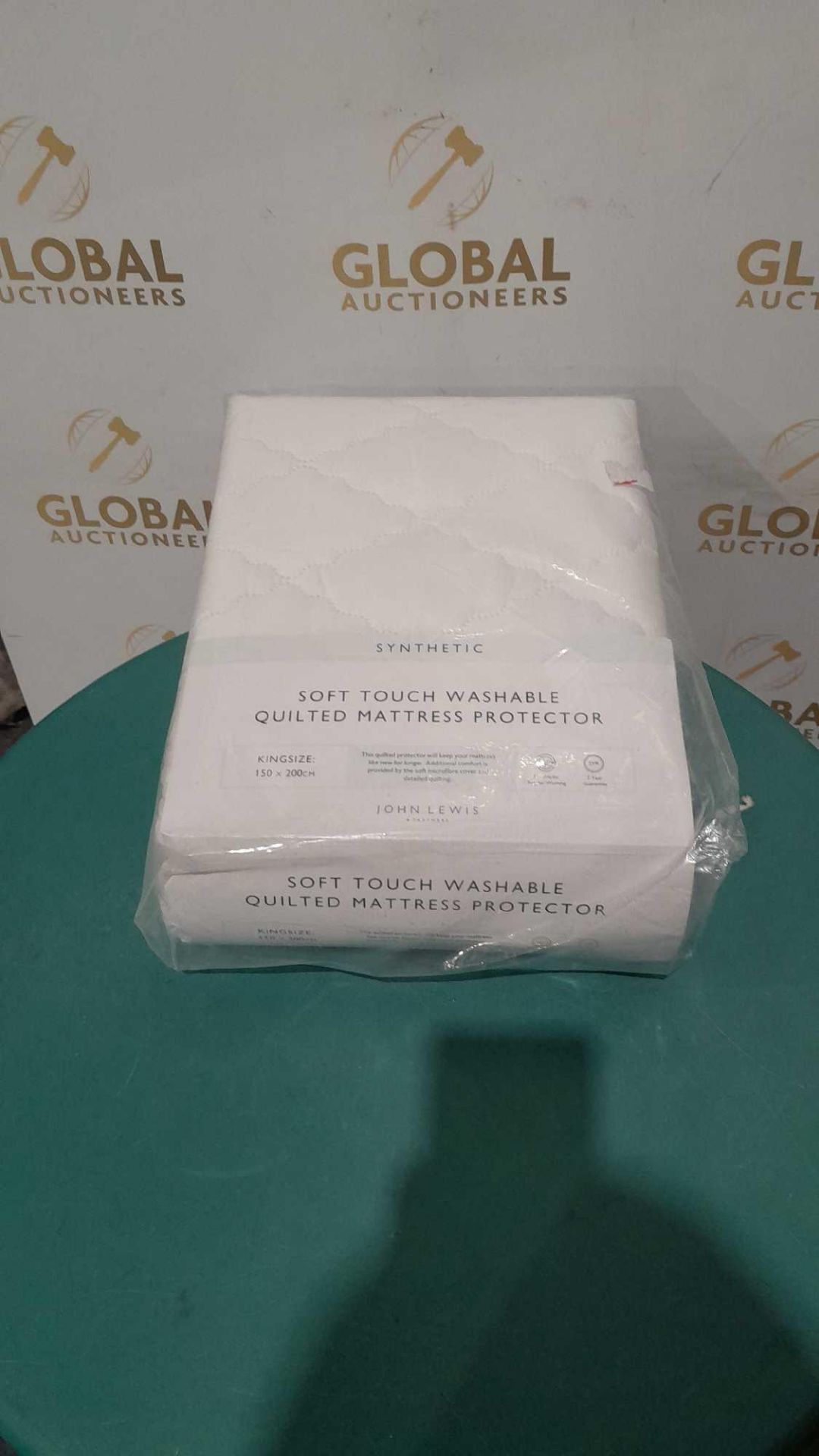 RRP £155 Soft Touch Washable Mattress Topper, Towel In White , Mattress Protector - Image 4 of 4