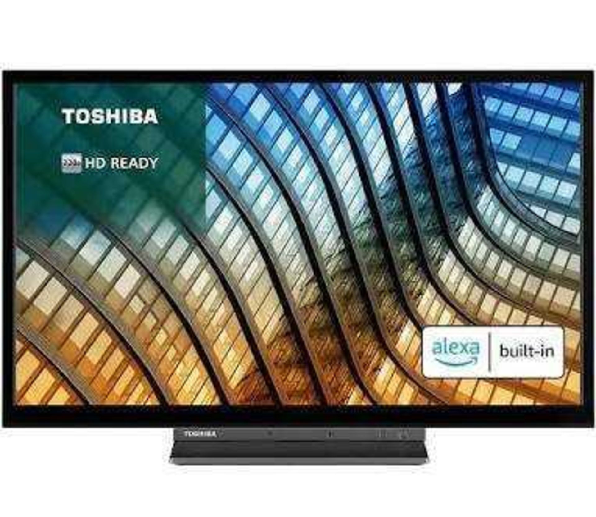 RRP £140 Lot To Contain Toshiba 24" 720P HD Ready 24Wk3C64Db