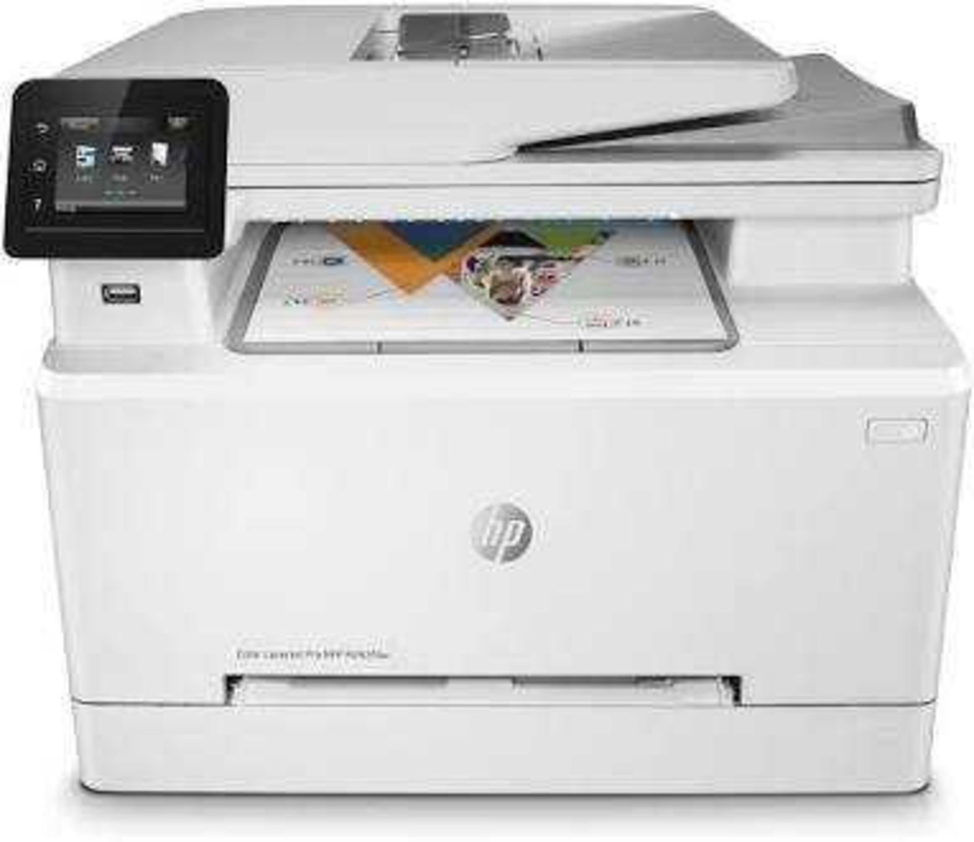 RRP £460 Lot To Contain Hp Colour Laser Jet Pro Mfp M283Fdw In White