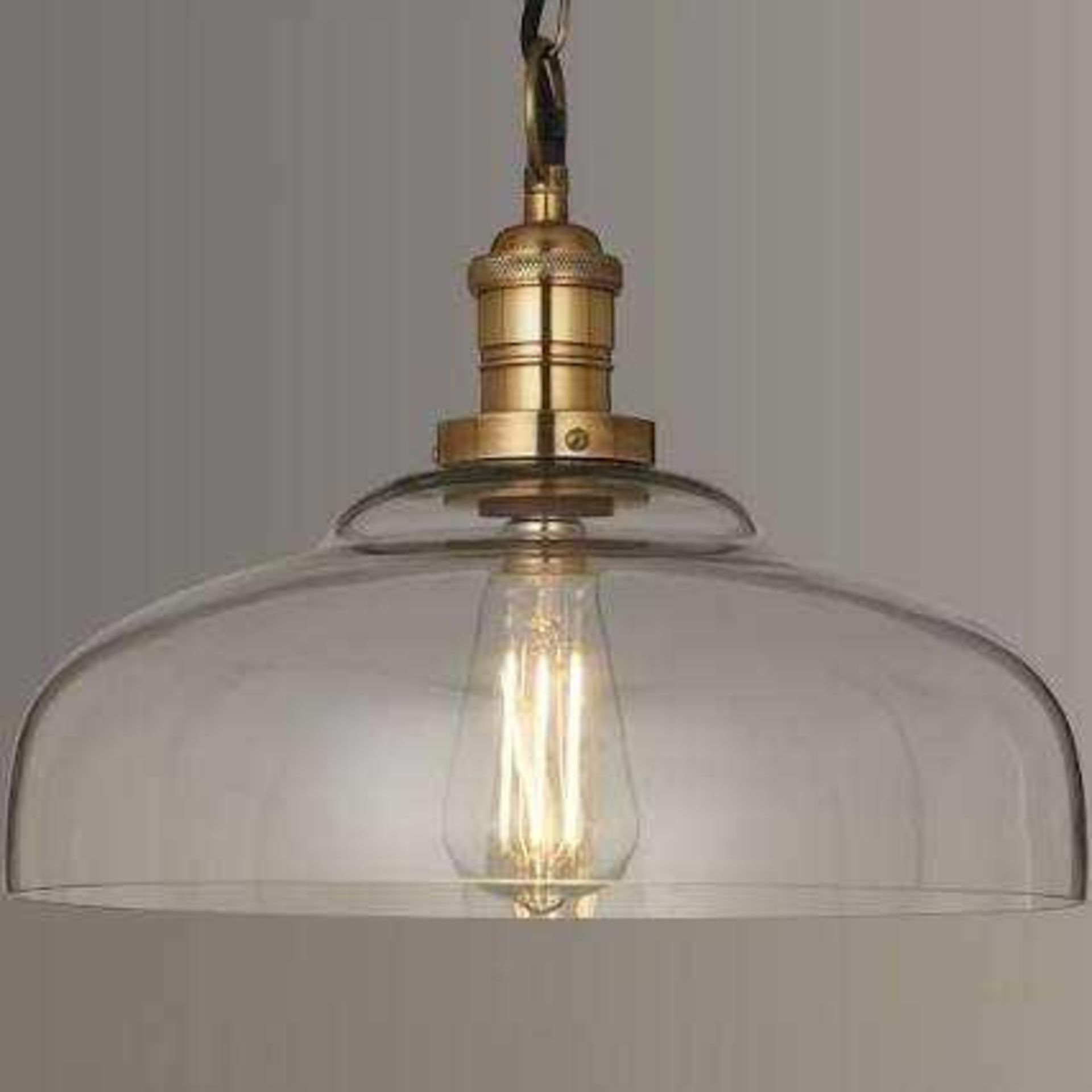 RRP £150 Lot To Contain Clyde Ceiling Light From John Lewis