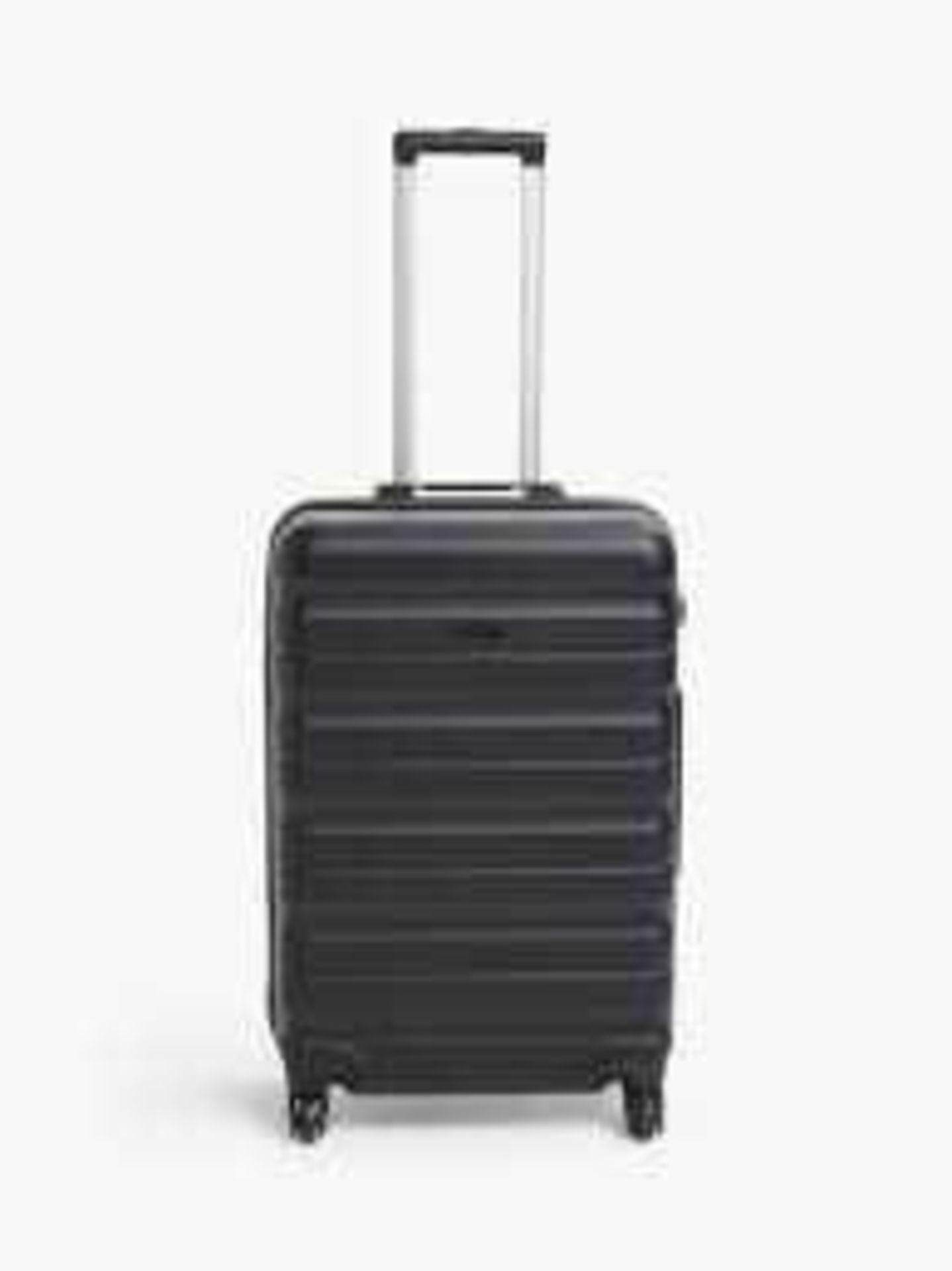 RRP £195 Lot To Contain X3 Assorted John Lewis Hard-shell Suitcases In Black X2& 1 Blue