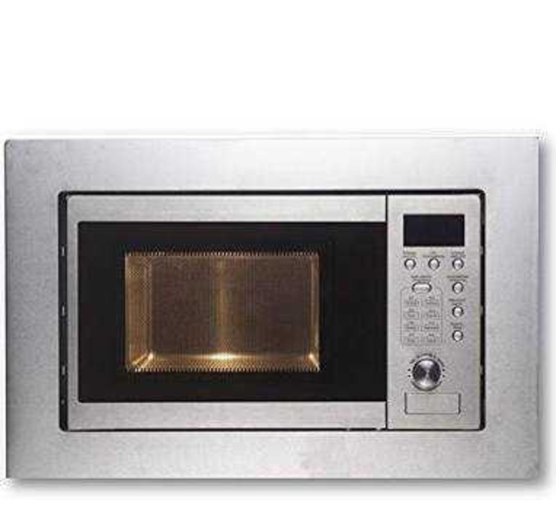RRP £150 Lot To Contain Microwave Oven In Silver -Bmsw20.1