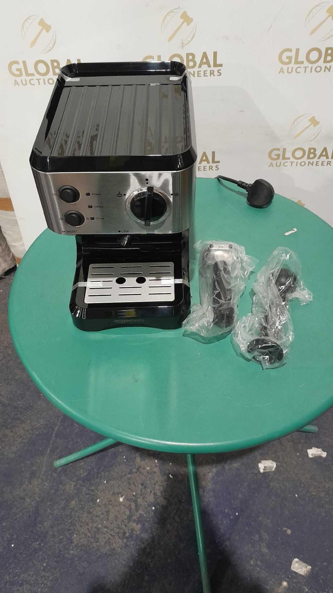 RRP £140 Lot To Contain X2 Amazon Basics Coffee Machines With Milk Frother - Image 2 of 2