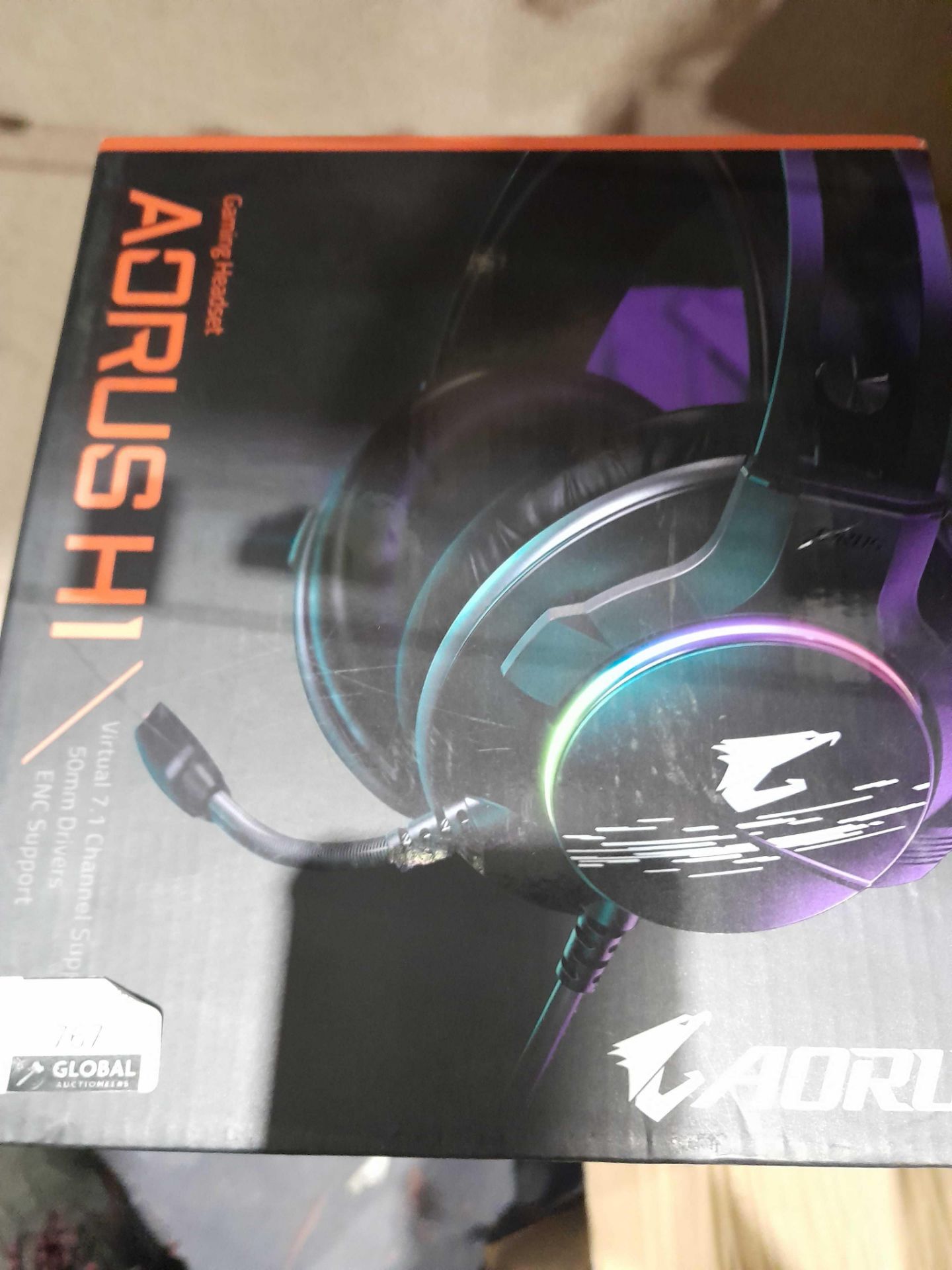 RRP £50 lot to contain arouse gaming headset in Black - Image 2 of 2