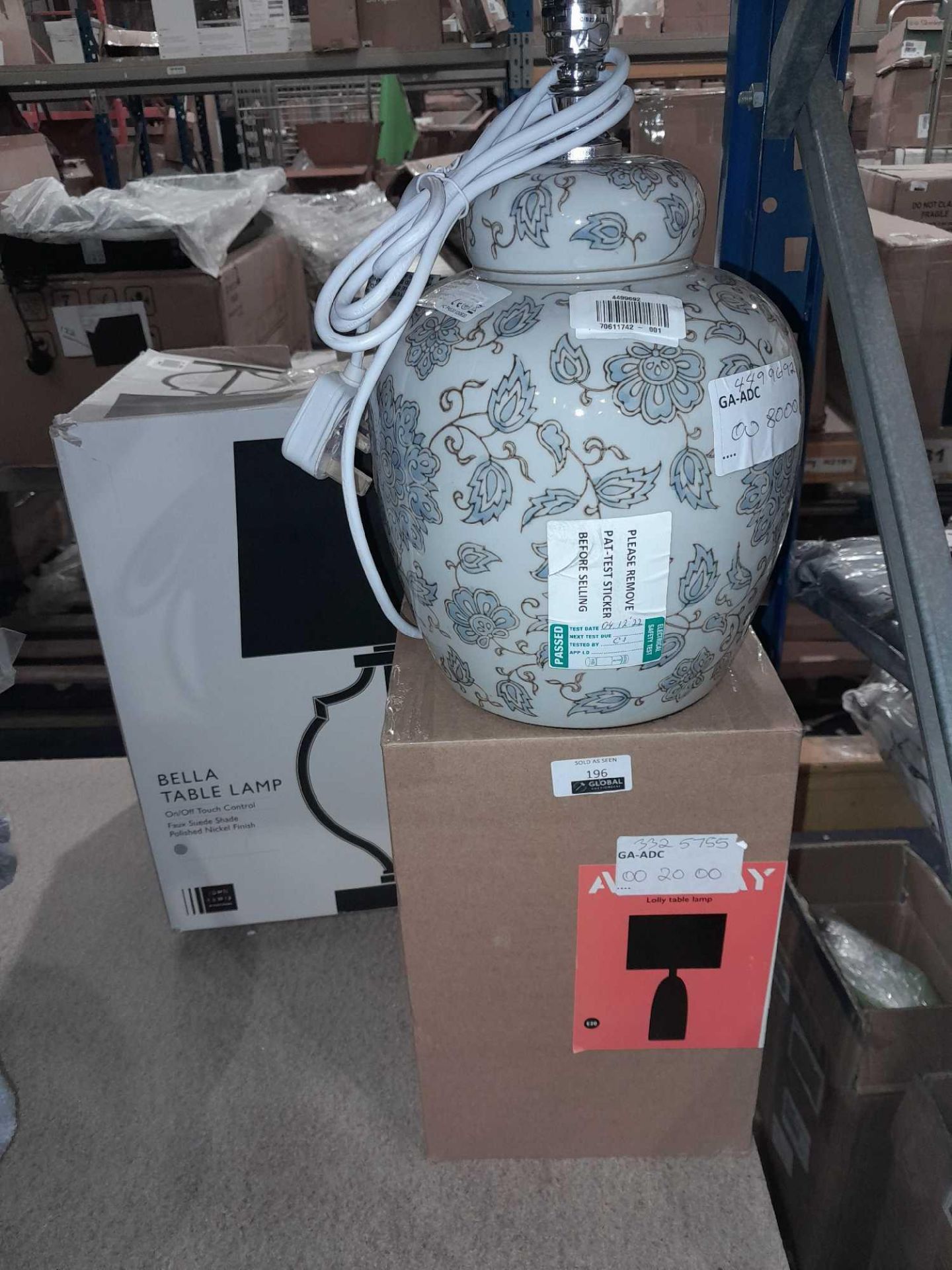 RRP £130 Lot To Contain X3 John Lewis Items Including - Boxed Anyday Lolly Table Lamp, Boxed Bella T - Image 2 of 5