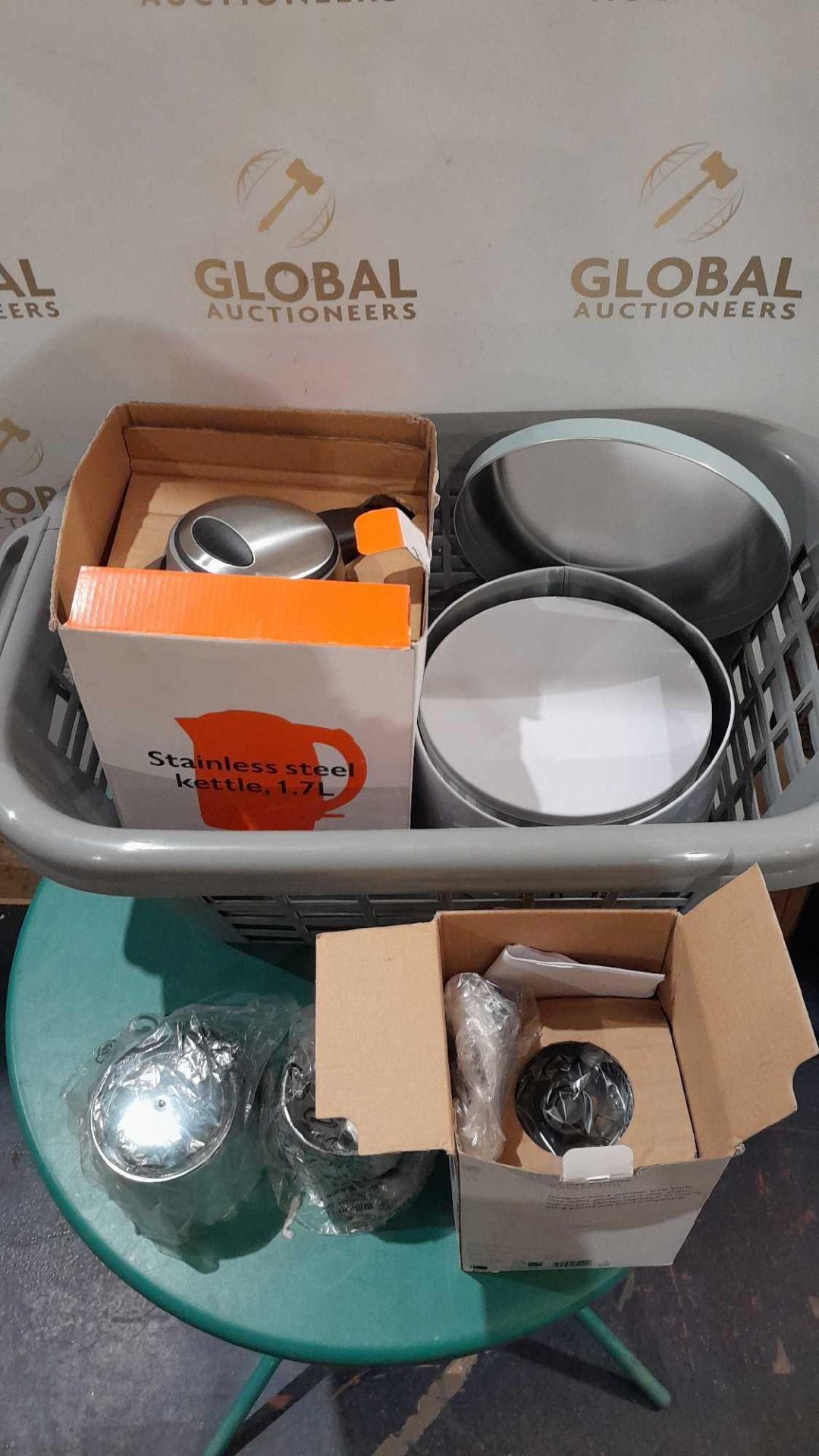 RRP £170 Lot To Contain Assorted John Lewis Items Including, Stainless Steel Kettle X2 , Biscuits T - Image 2 of 4
