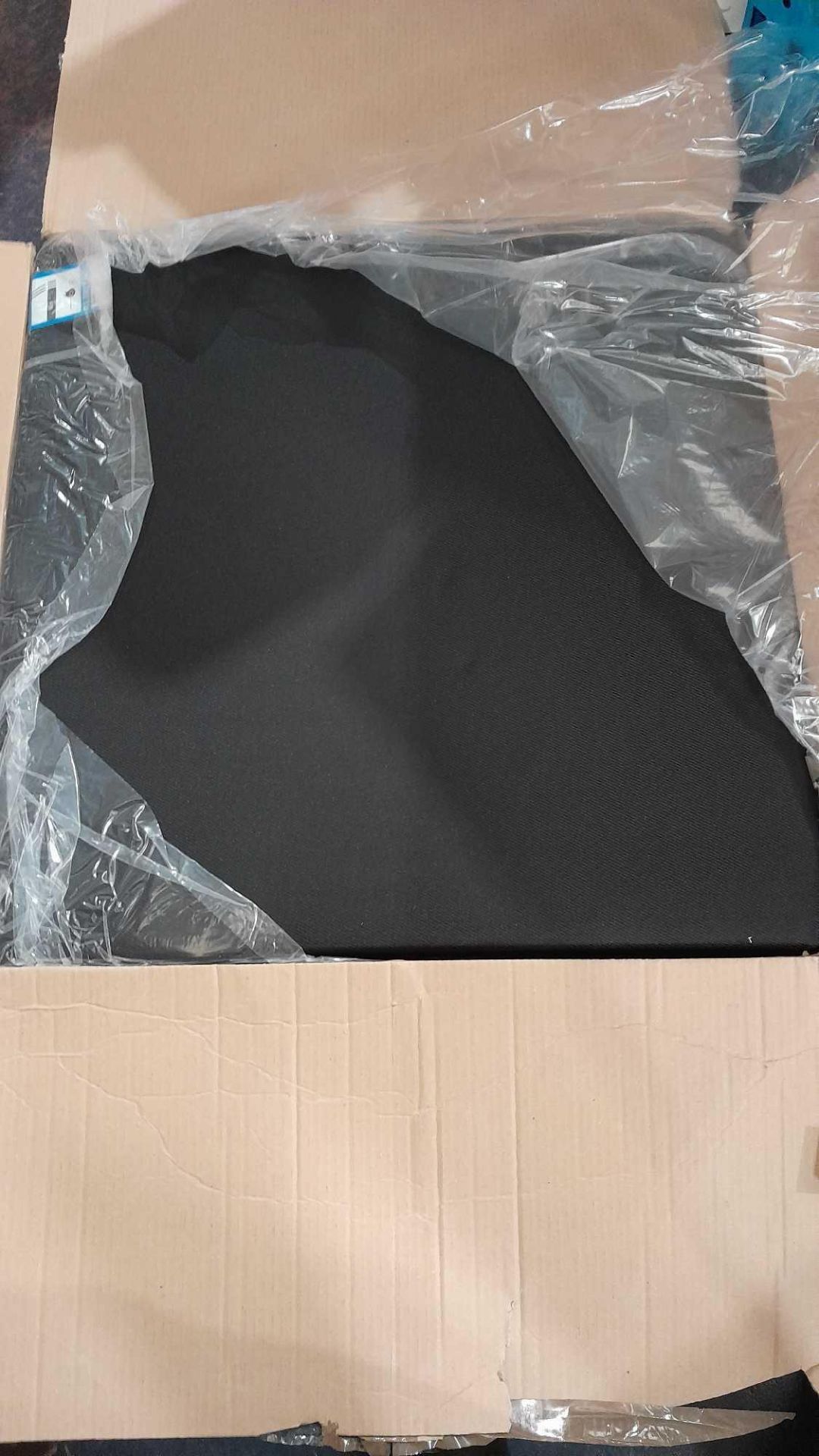 RRP £200 Lot To Contain Dull 65X90Cm Foam Matress In Black & 50L Semi Round Pedel Bin In Grey - Image 3 of 4