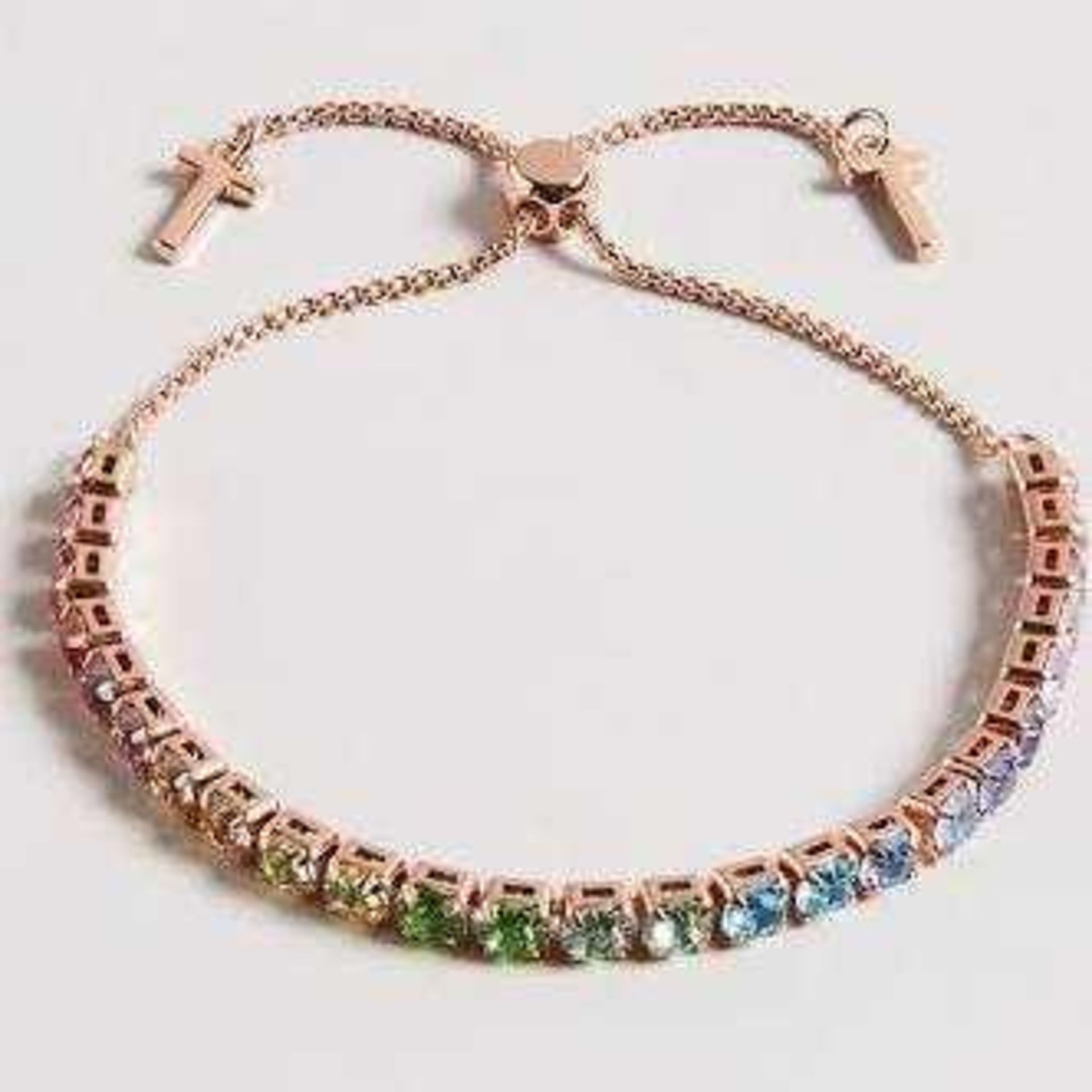 RRP £350 Lot To Contain X8 Items Including - Melrah Icon Crystal Slider Bracelet, Electica Vintage