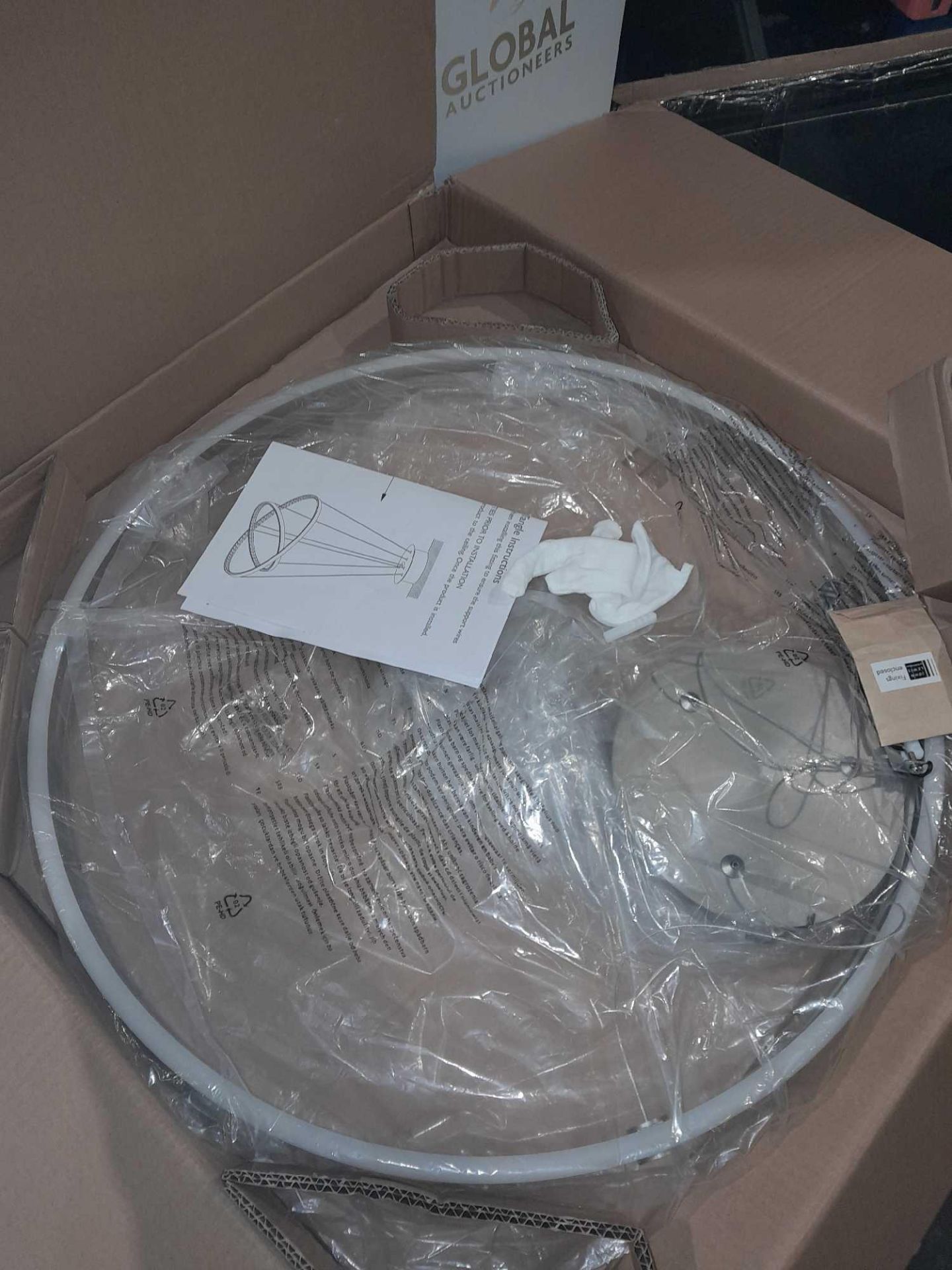 RRP £400 Lot To Contain A Boxed No.209 Wheel Led Ceiling Light, - Image 3 of 3