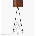 RRP £250 Lot To Contain Boxed Mia Floor Lamp John Lewis
