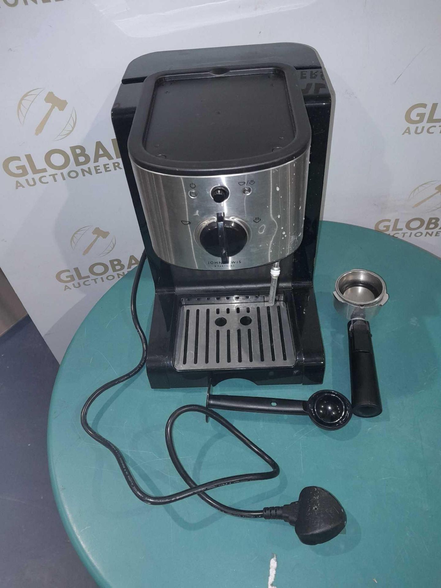 RRP £70 Lot To Contain Boxed John Lewis Coffee Machine With Milk Frother - Image 3 of 3