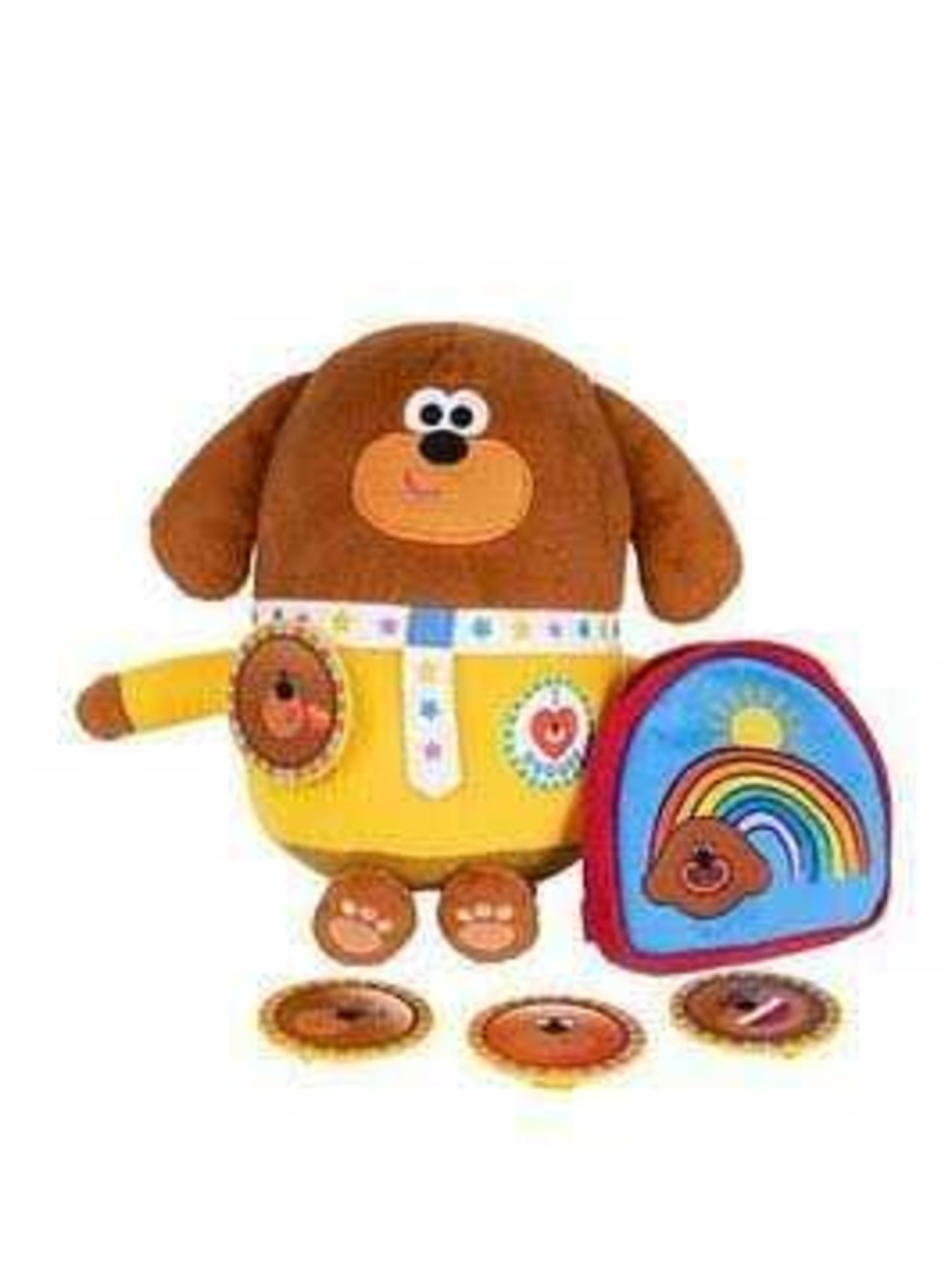 RRP £235 Lot Contains Approx. 25 Items Including 14 Hey Duties Toys, Colour Your Own Backpack And 1