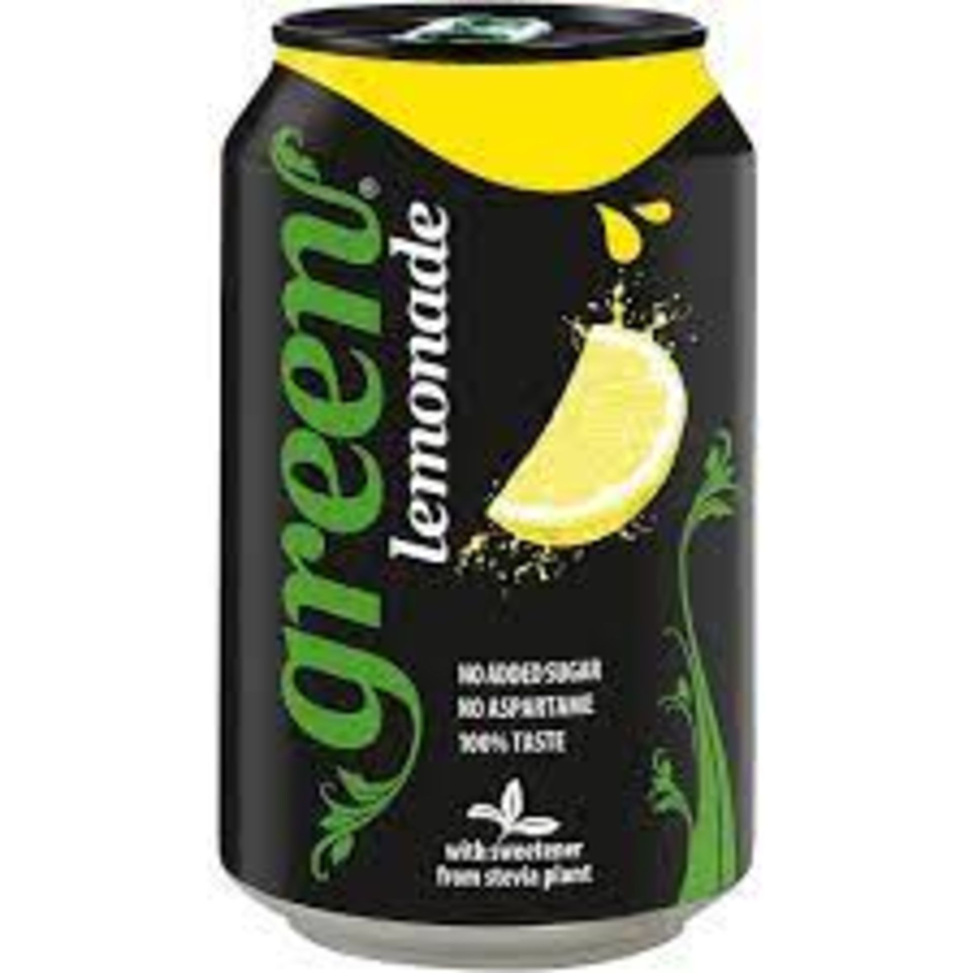 RRP £474 (Approx. Count 23) (A61) spW41c0278C 13 x Green Lemonade Cans 24 Pack, No Added Sugar