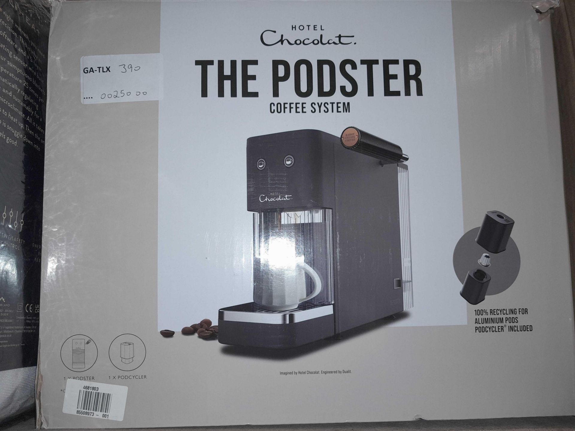 RRP £250 X1 The Podster Coffee System (Hotel Chocolate) - Image 3 of 3