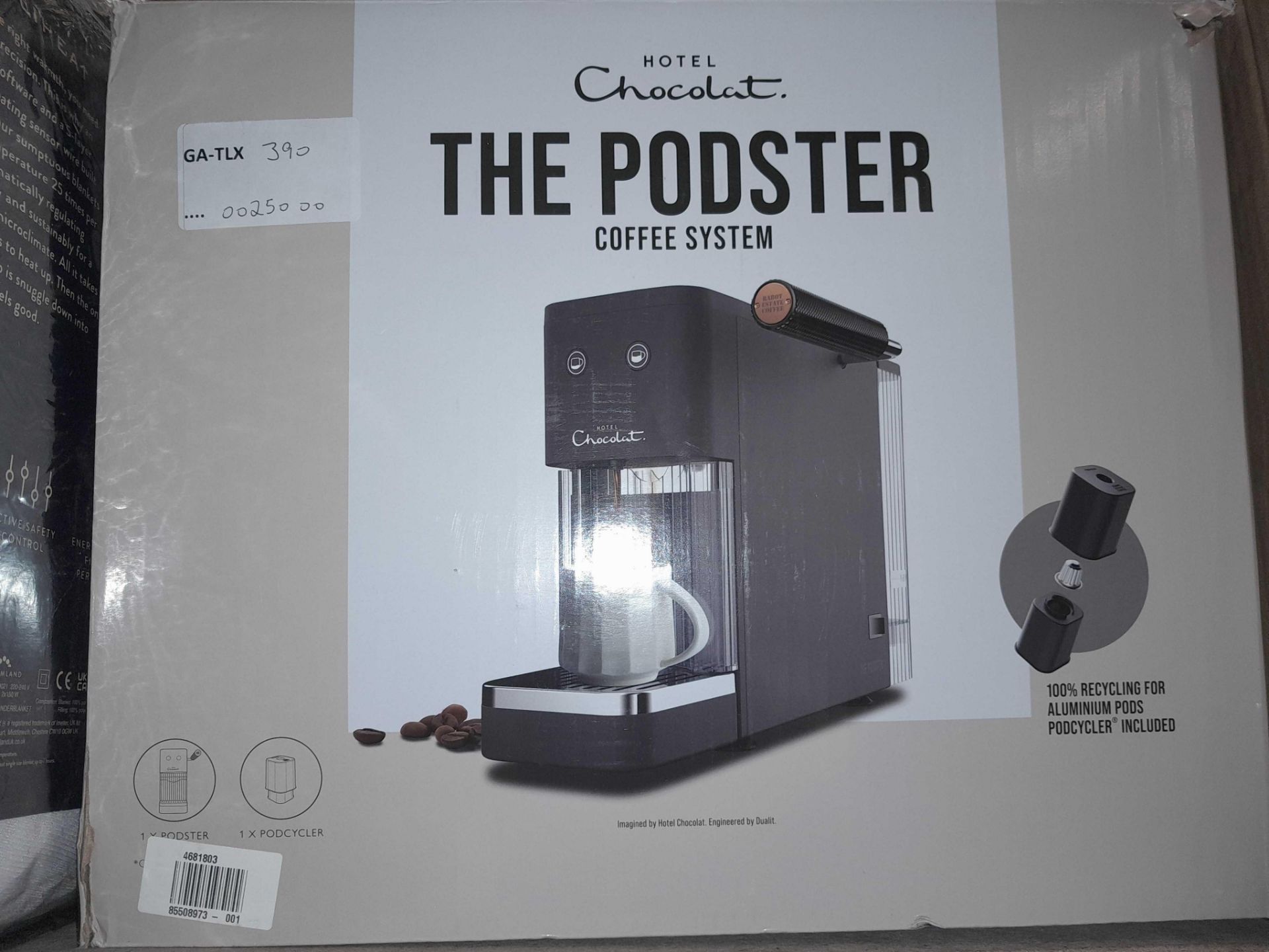 RRP £250 X1 The Podster Coffee System (Hotel Chocolate) - Image 2 of 3