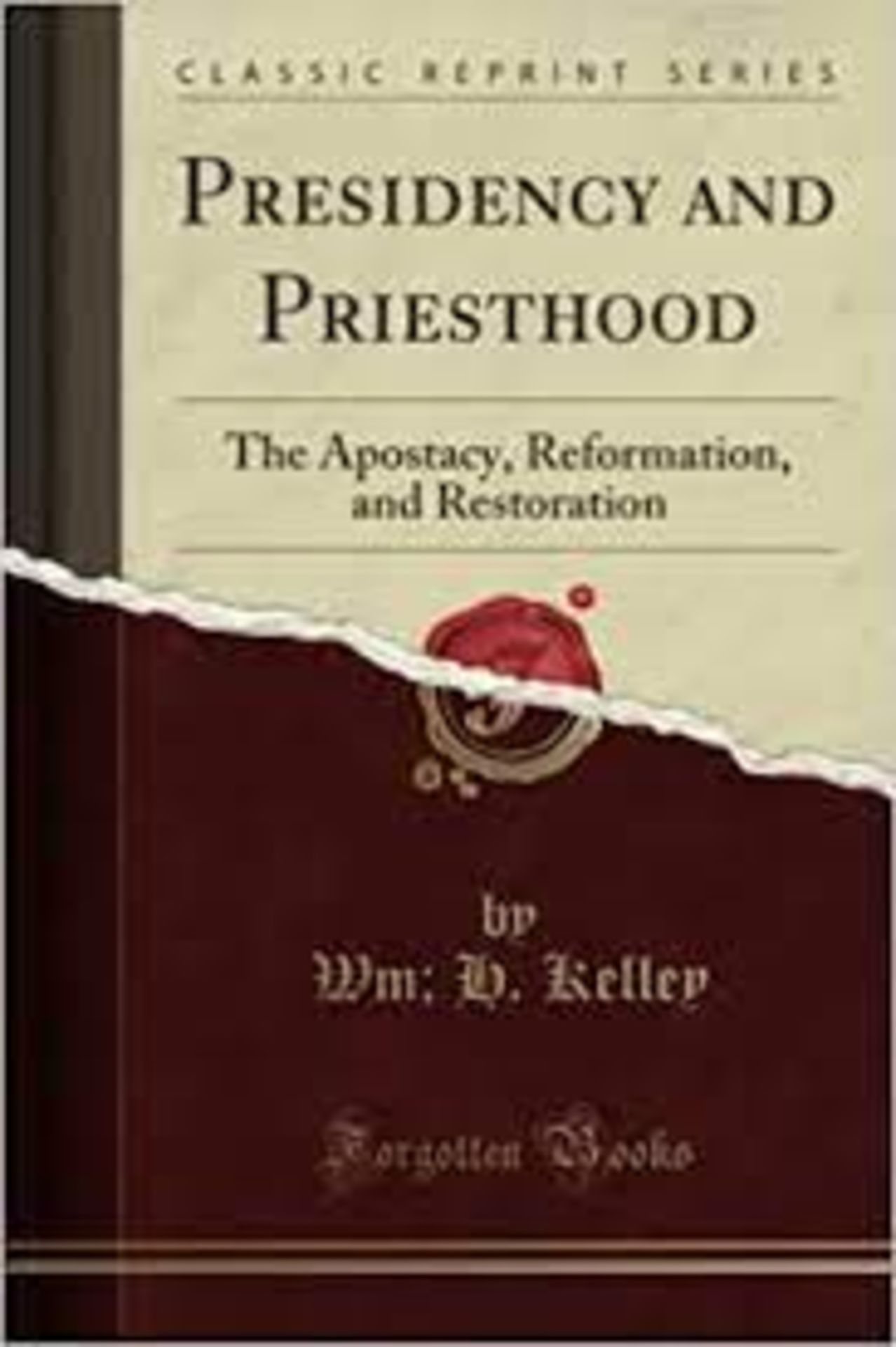RRP £1106 (Approx. Count 26)(B57) spW50H9630y 1x Presidency and Priesthood: The Apostacy,