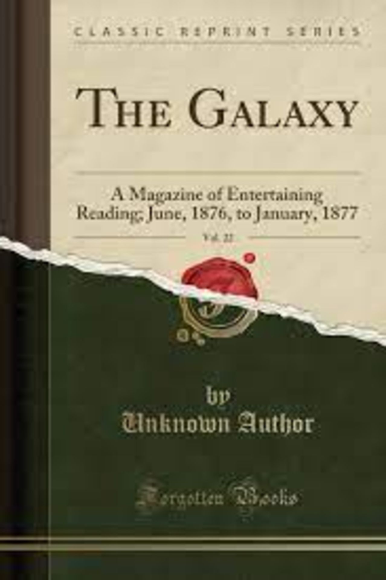 RRP £1027 (Approx. Count 17)(B37) spW50H9631P 1x The Galaxy, Vol. 22: A Magazine of Entertaining